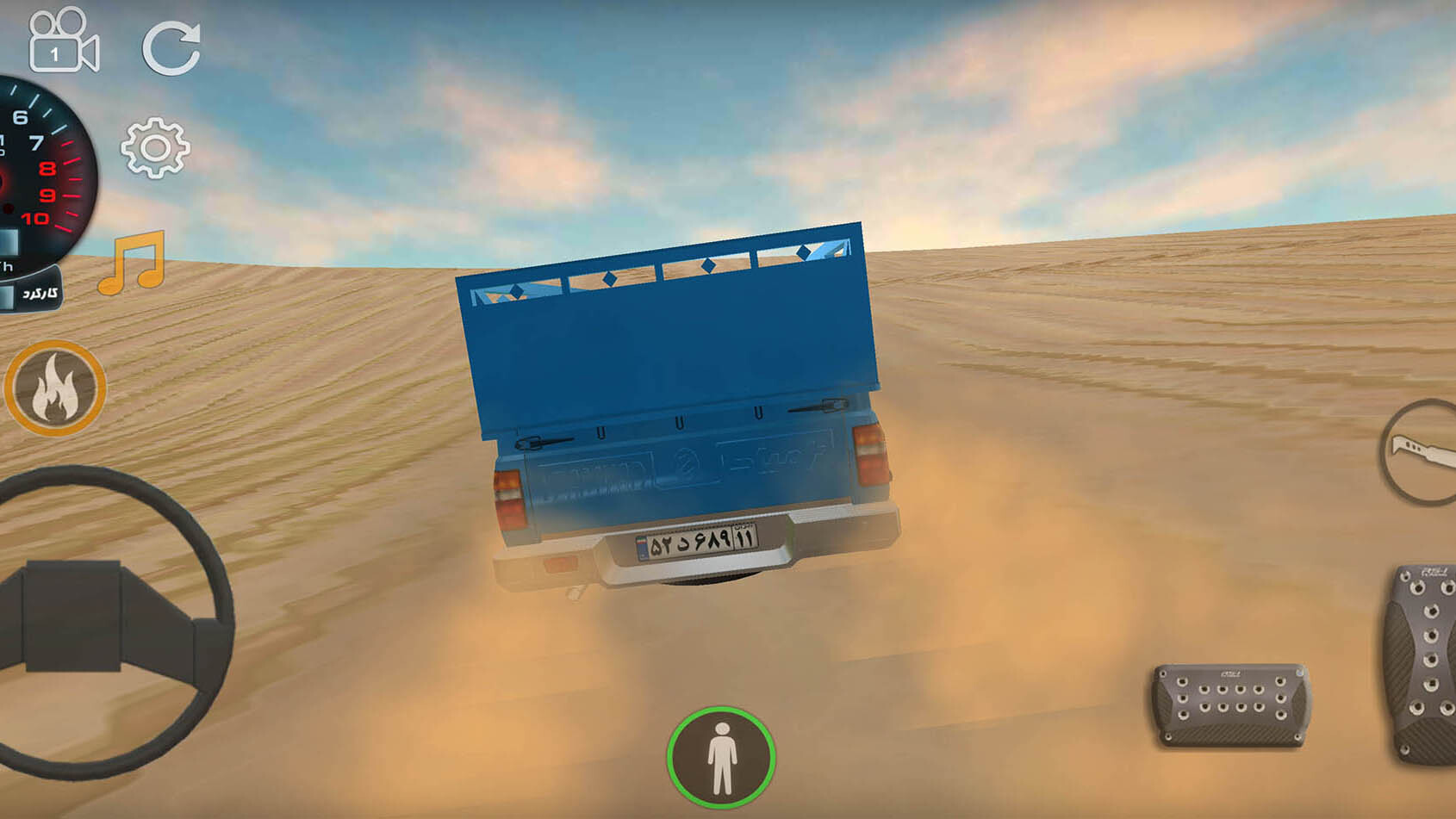 اسکرین شات 6 بازی ‏‏‏ماشین بازی نیسان ابی