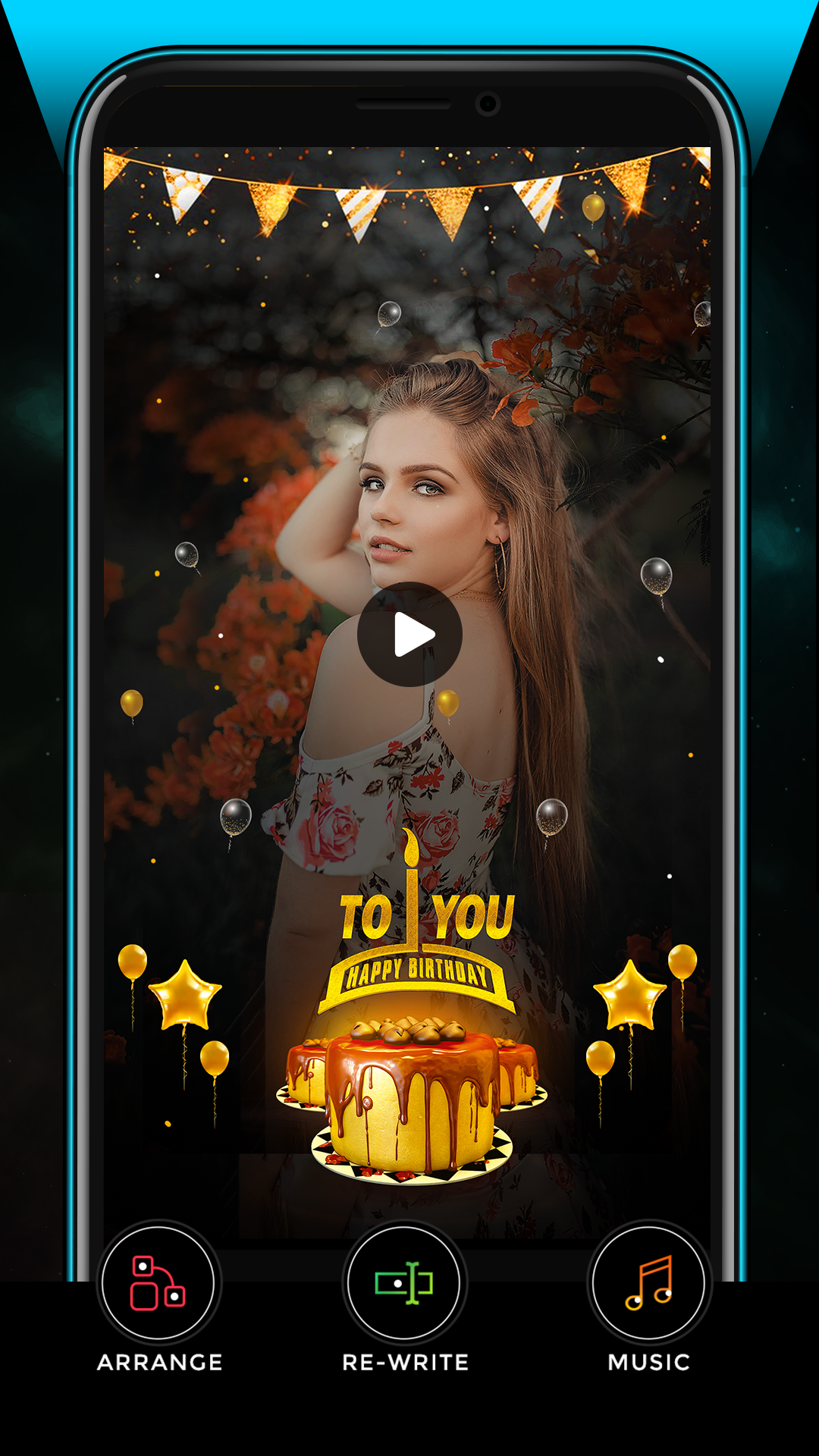 اسکرین شات 8 برنامه Song Video Maker - Photo Video