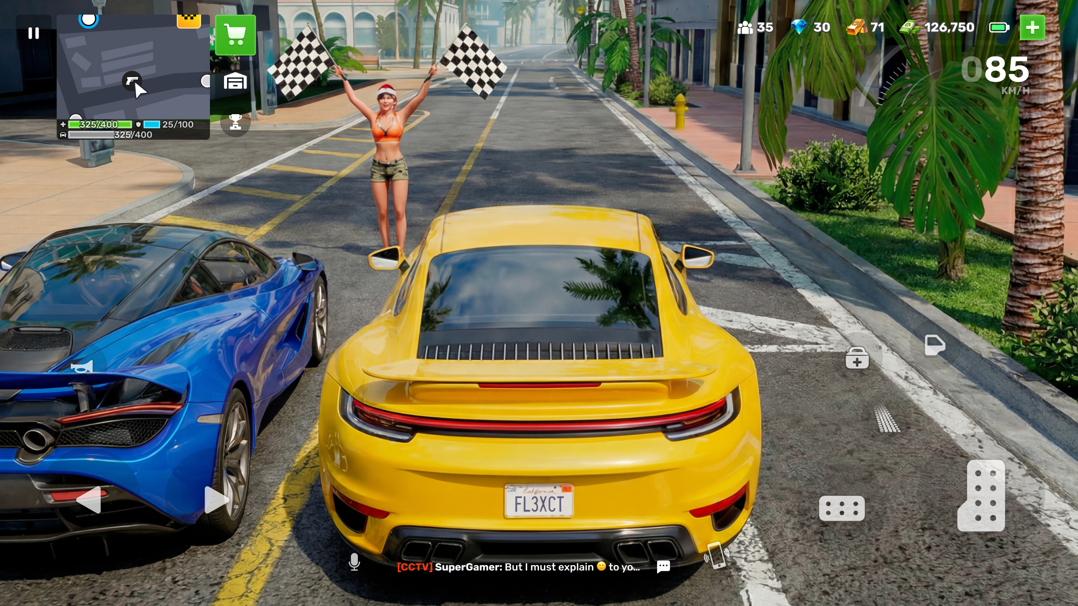 اسکرین شات 4 بازی Flex City RP: Car Game Online