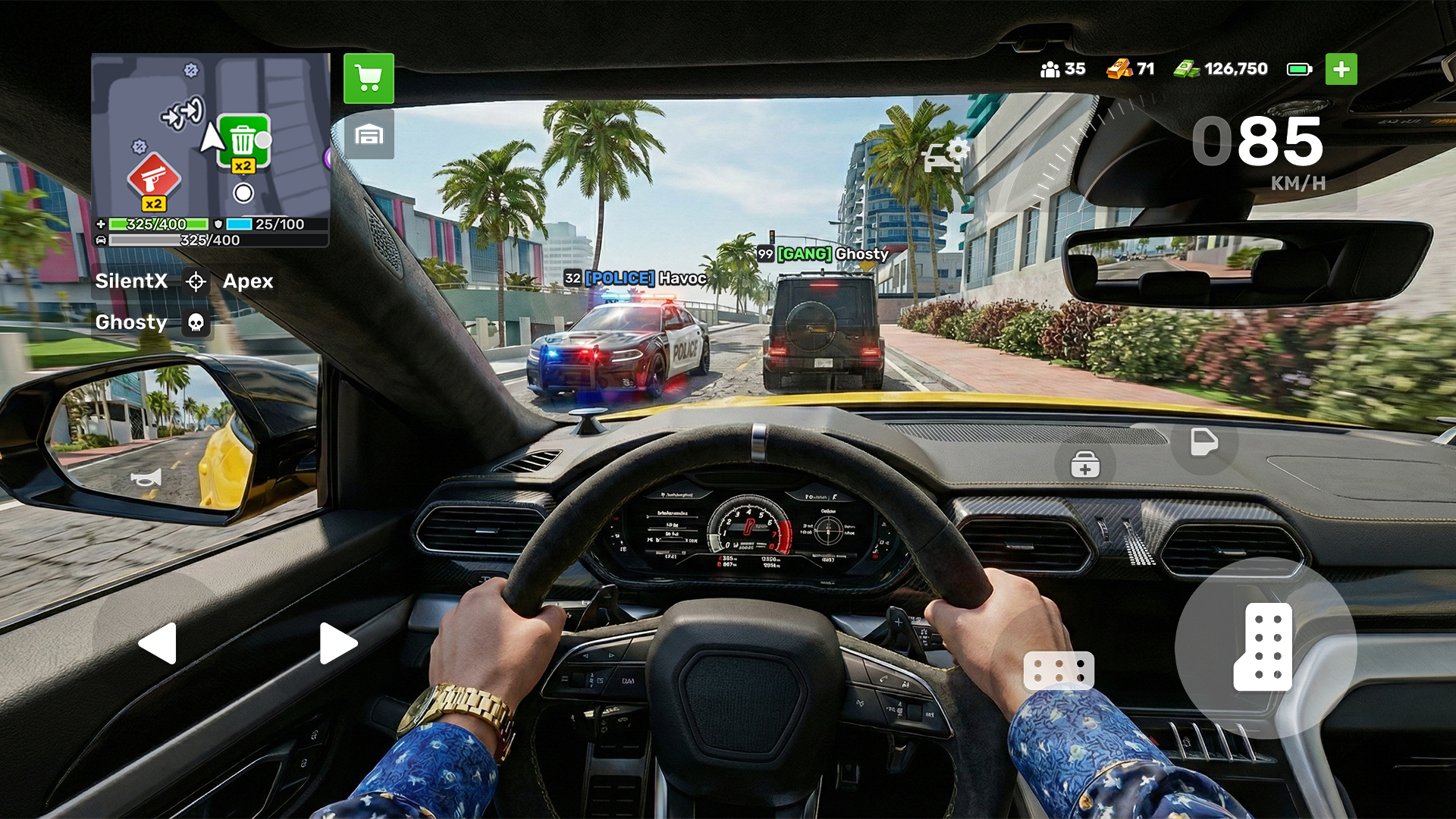 اسکرین شات 3 بازی Flex City RP: Car Game Online