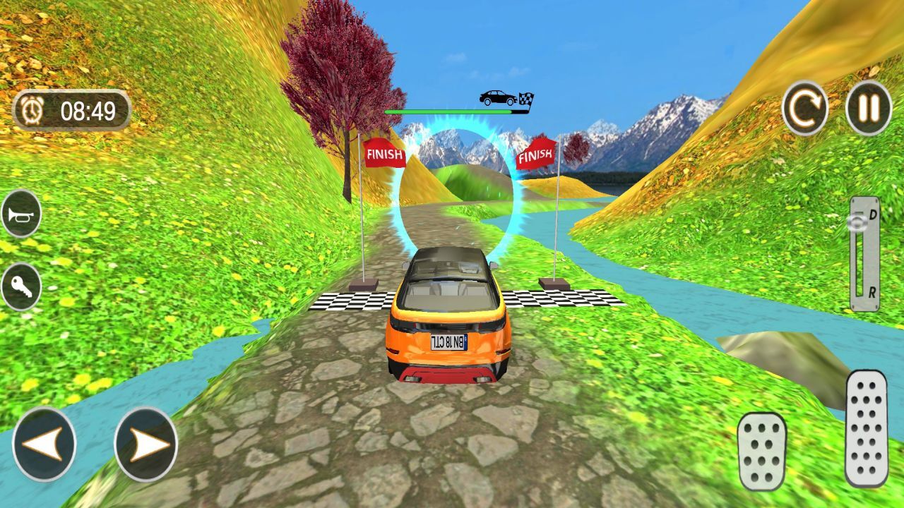 اسکرین شات 4 بازی بازی ماشین رنجروور آفرودی