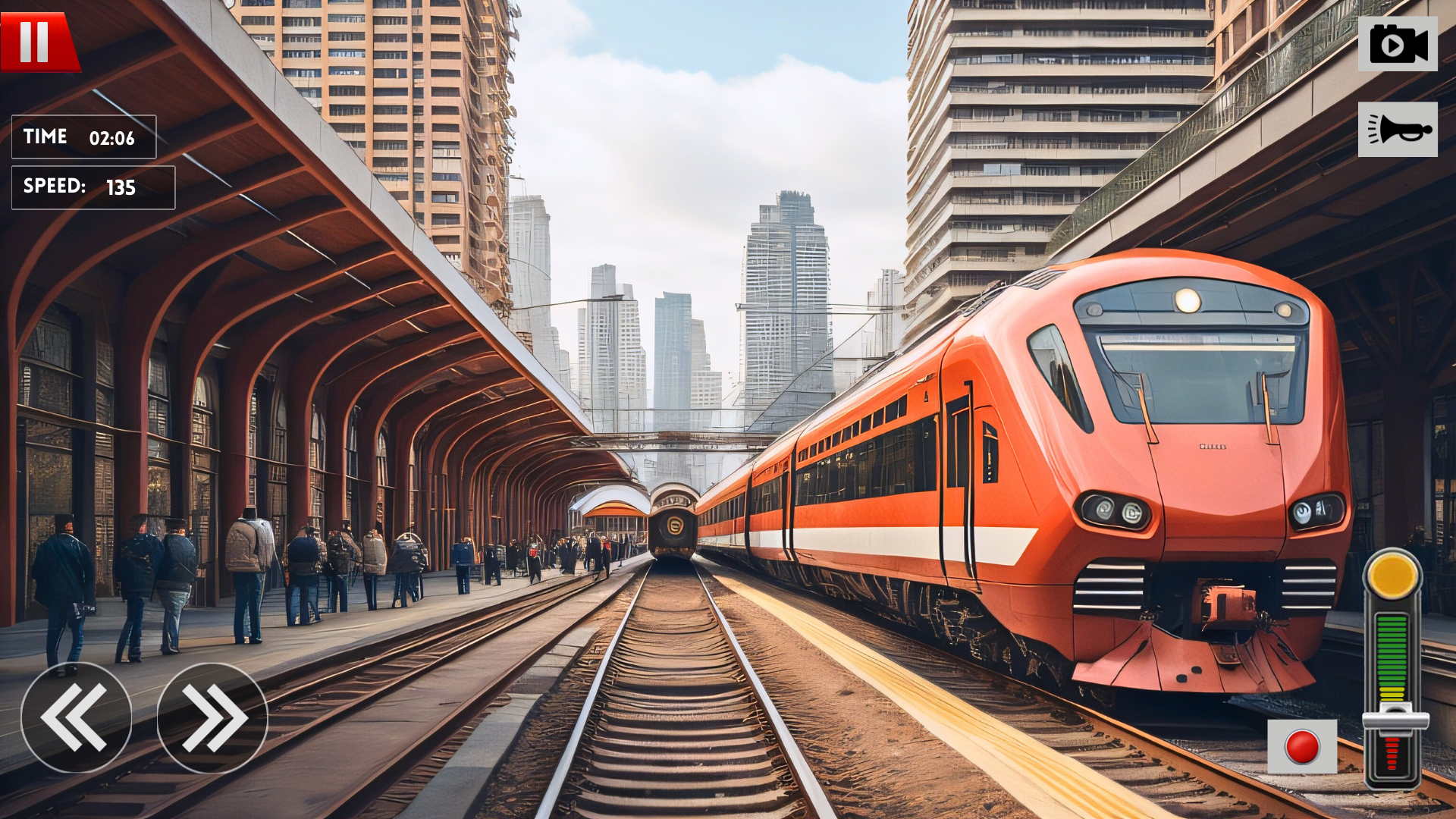 اسکرین شات 7 بازی Train Games 3d Train Driving