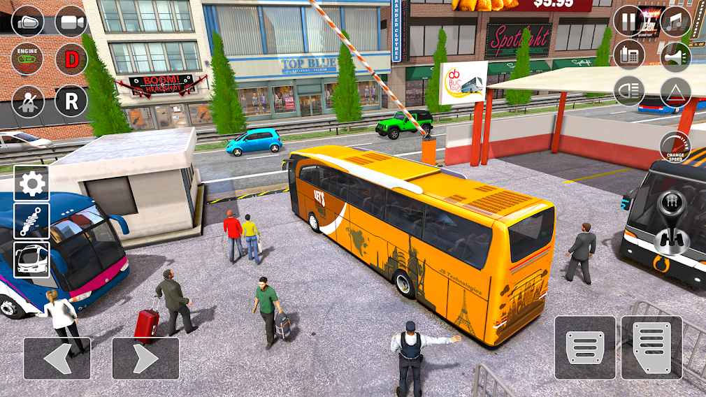 اسکرین شات 5 بازی Bus Game Offline Driving Games