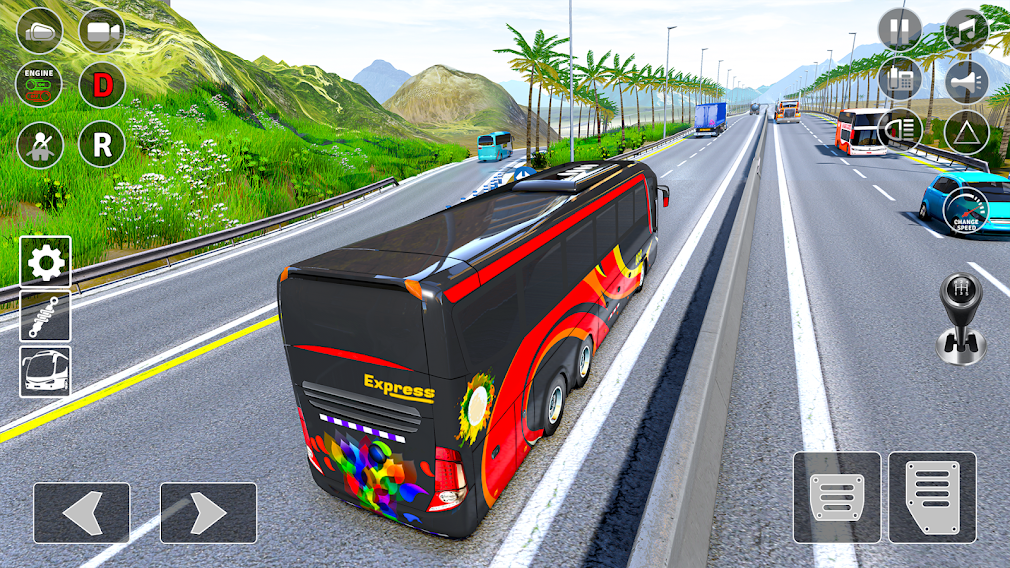 اسکرین شات 2 بازی Bus Game Offline Driving Games
