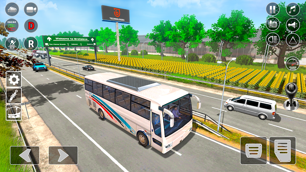 اسکرین شات 6 بازی Bus Game Offline Driving Games