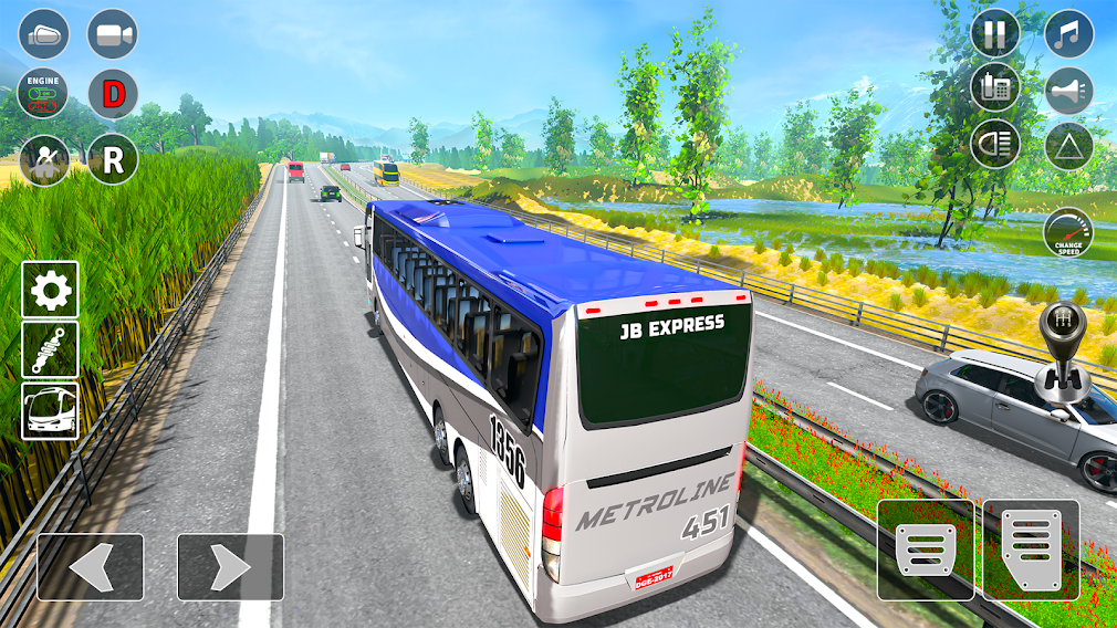 اسکرین شات 1 بازی Bus Game Offline Driving Games