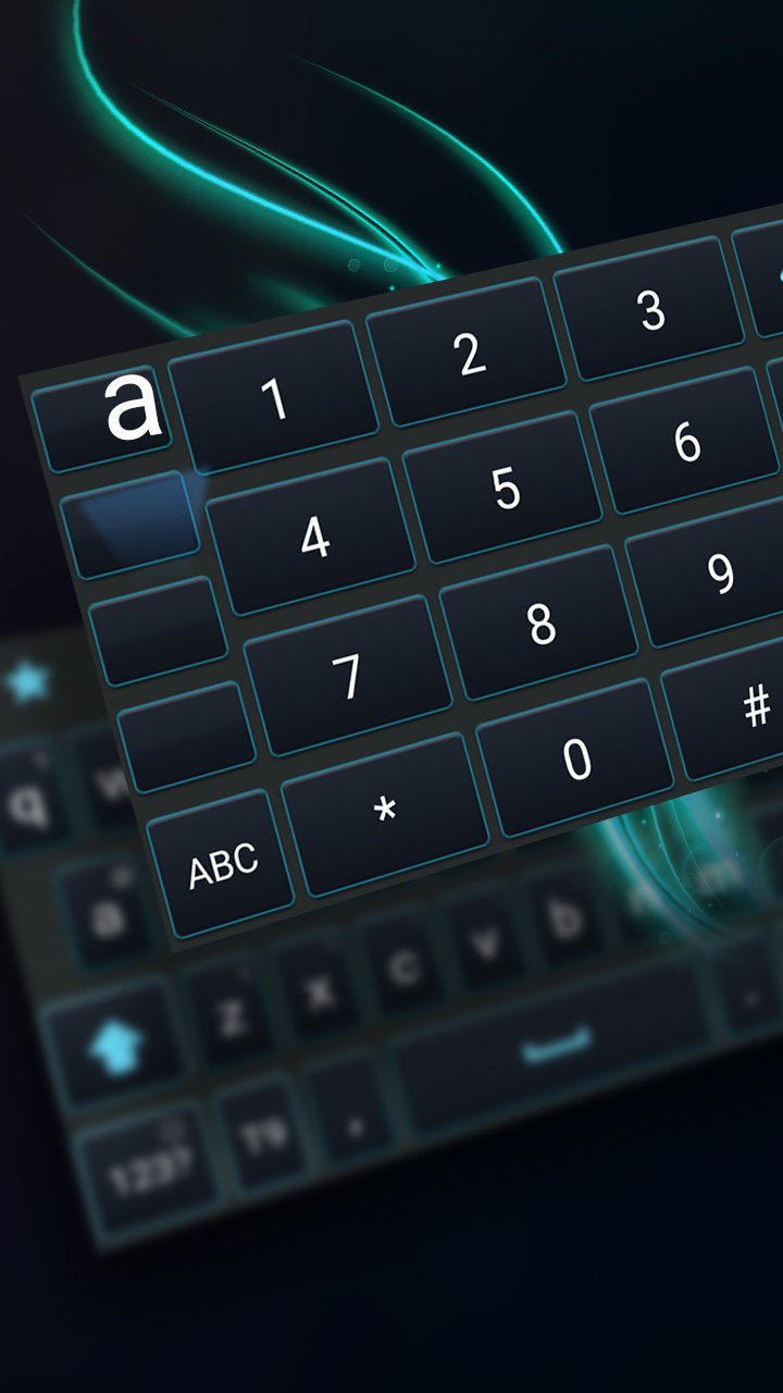 اسکرین شات 3 برنامه Big keys for typing keyboard