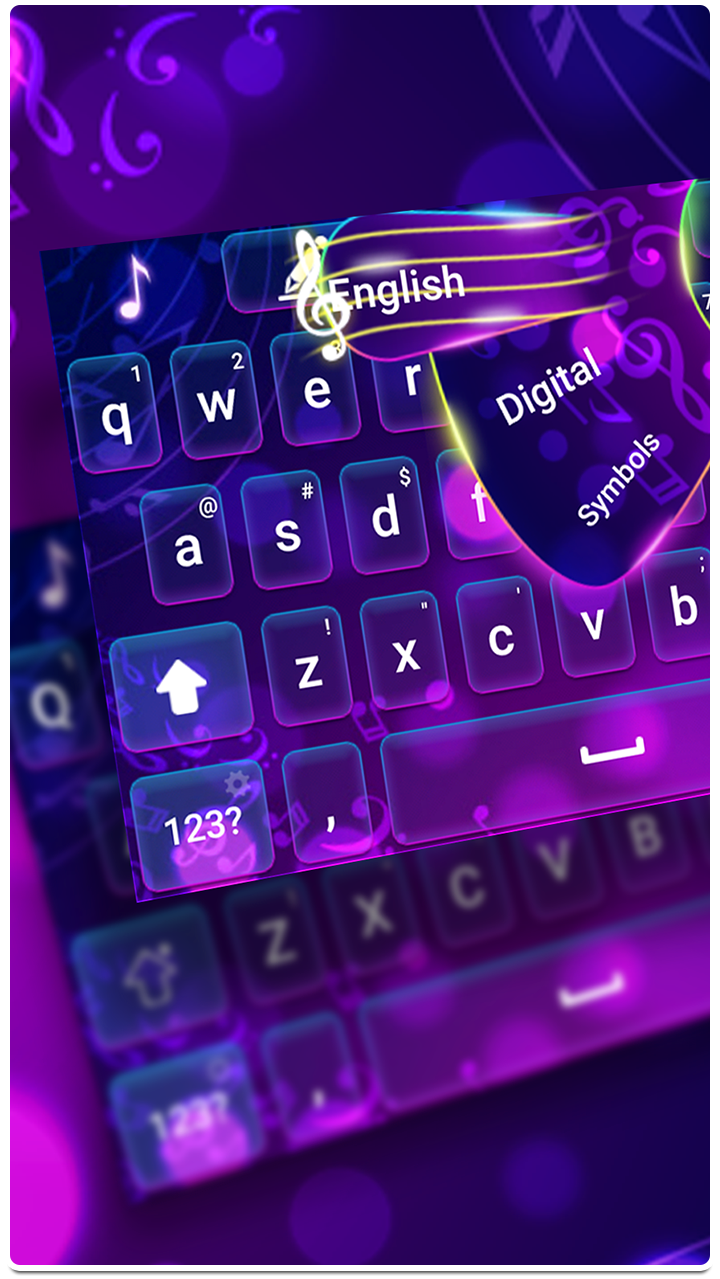 اسکرین شات 1 برنامه Music Keyboard