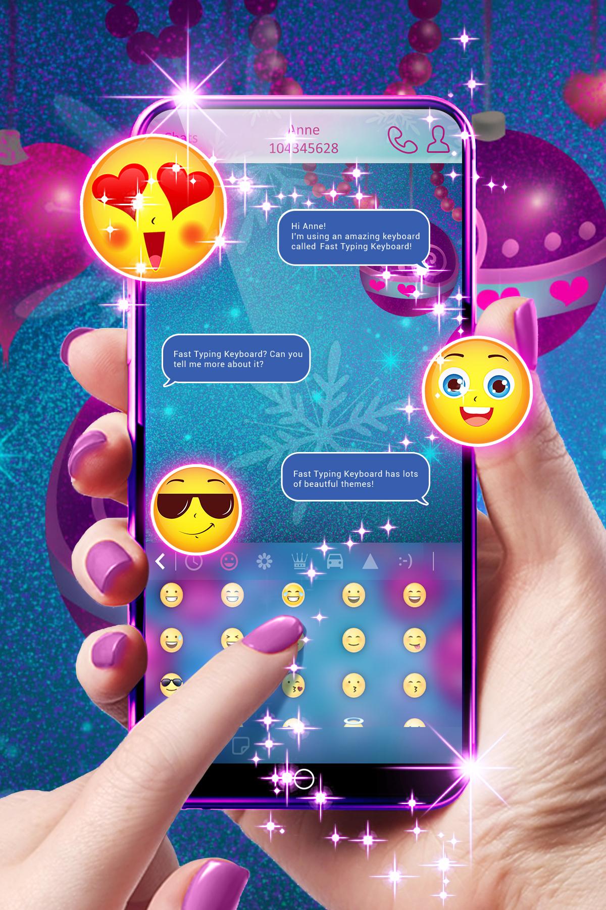 اسکرین شات 3 برنامه Fast Typing Keyboard