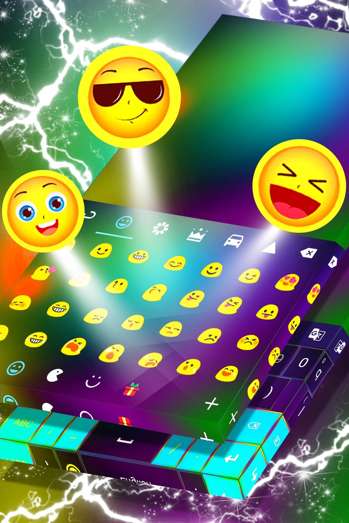 اسکرین شات 4 برنامه 2023 Keyboard Color Theme