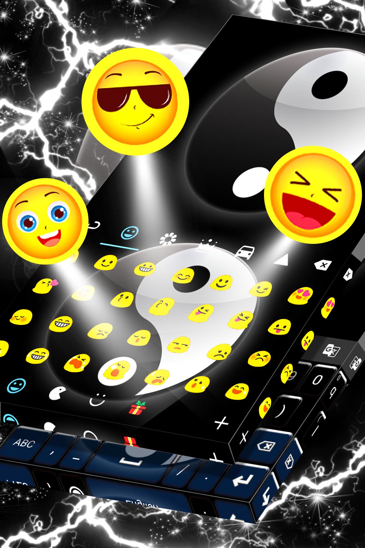 اسکرین شات 4 برنامه Yin Yang Keyboard