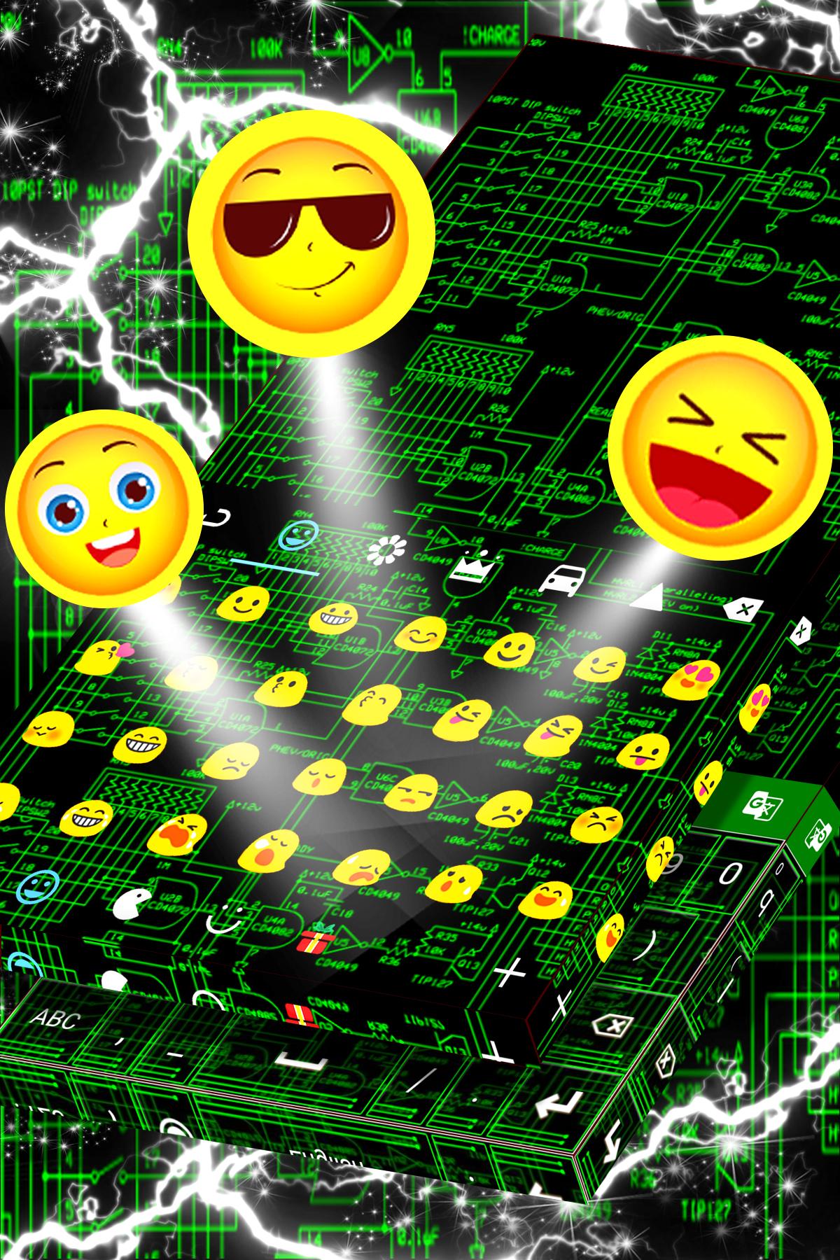 اسکرین شات 5 برنامه Digital Keyboard