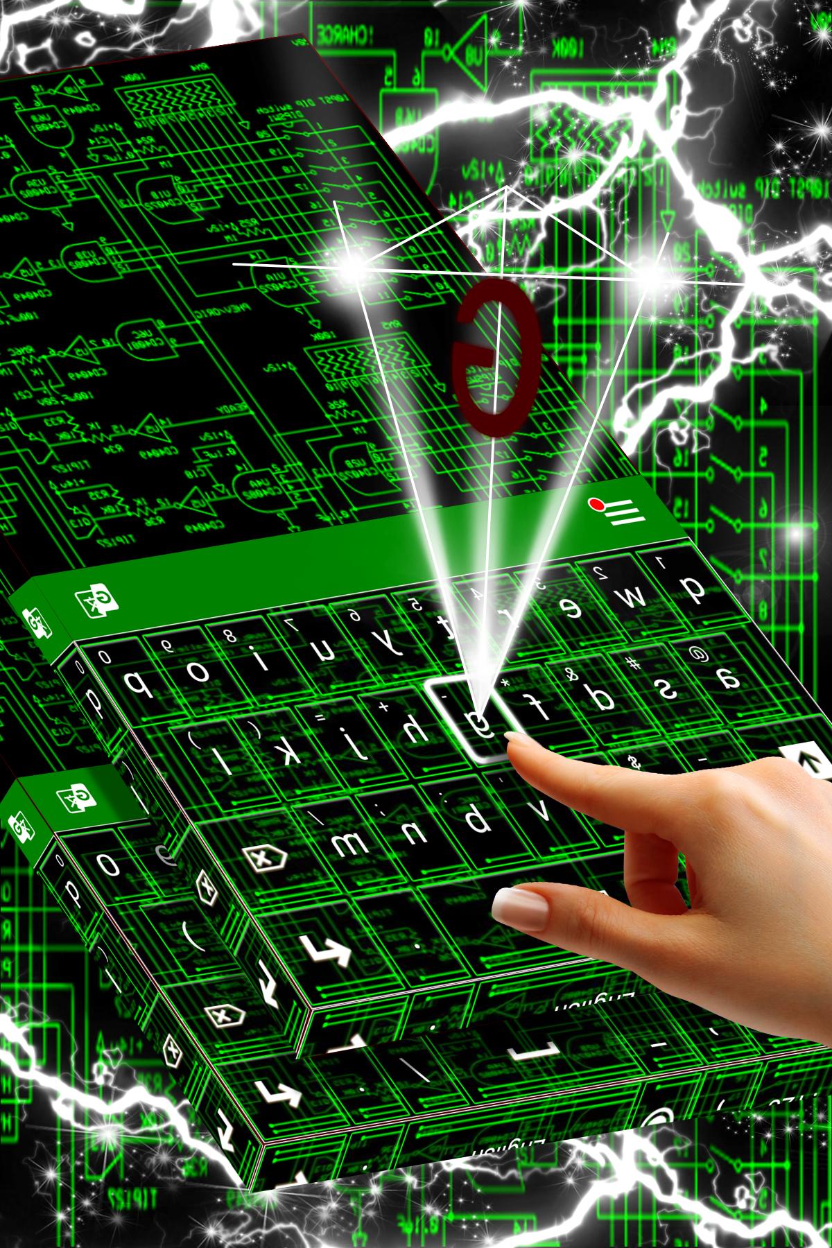 اسکرین شات 2 برنامه Digital Keyboard