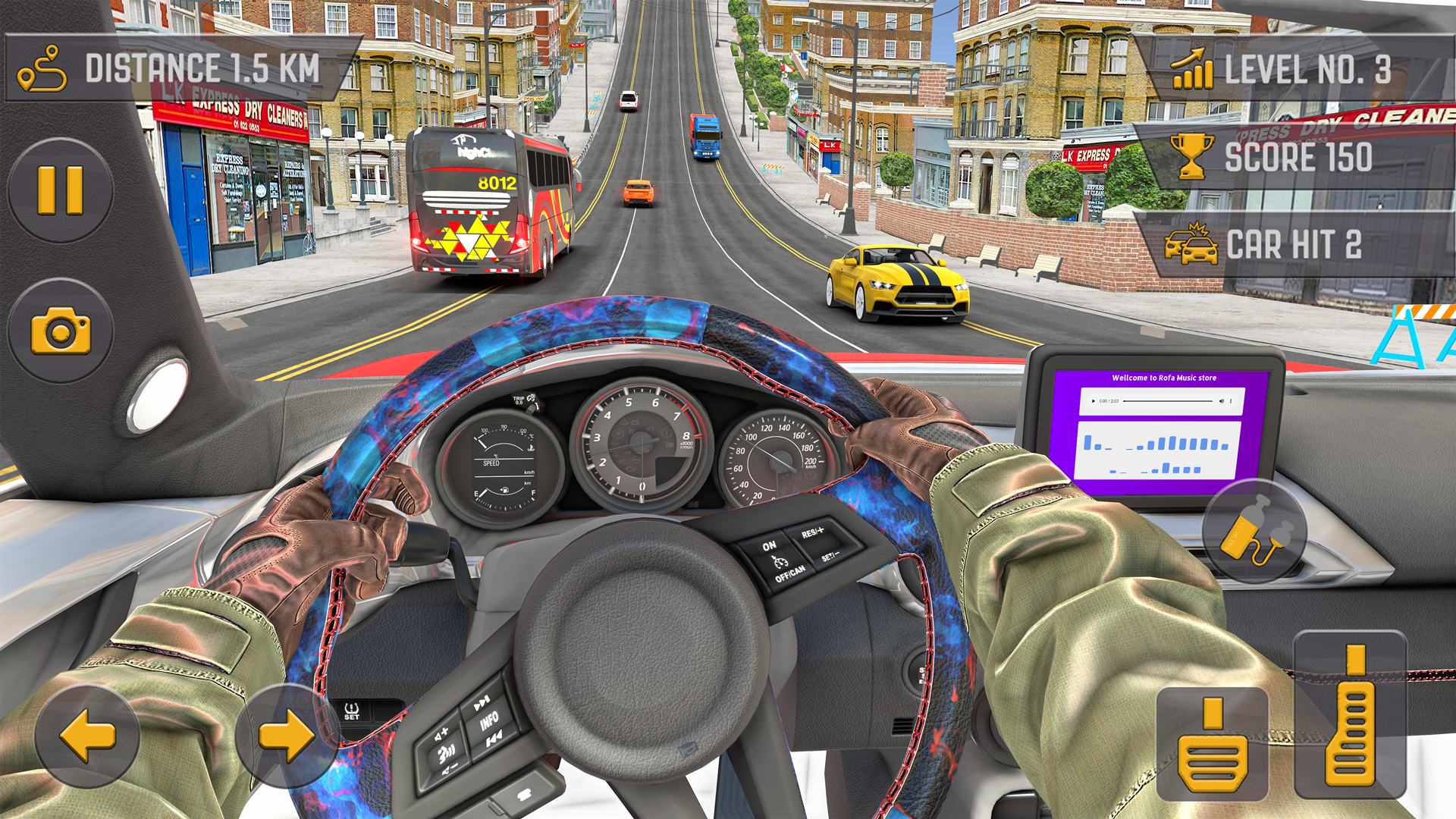اسکرین شات 2 بازی Highway Masters: Traffic Racer