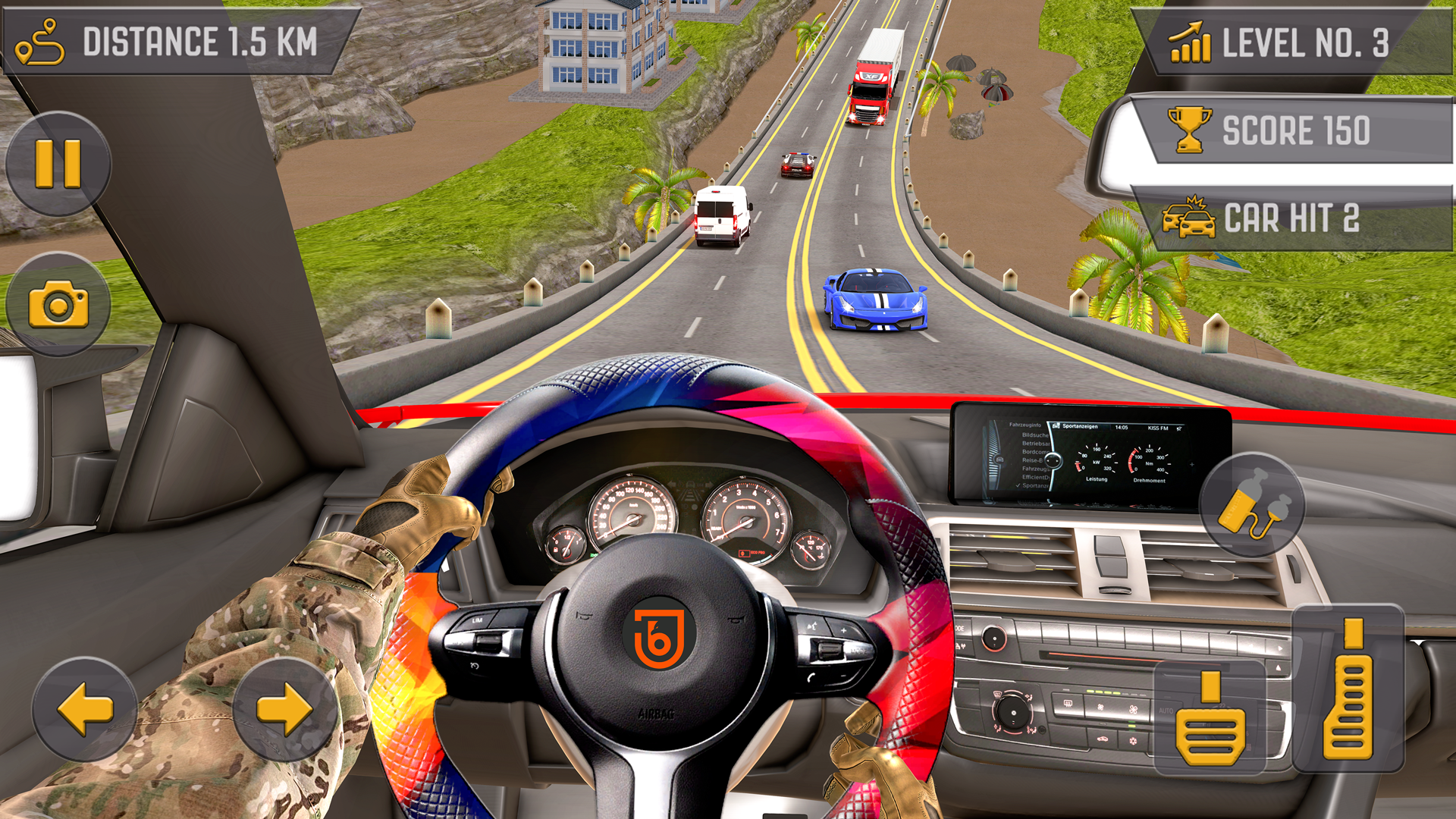اسکرین شات 1 بازی Highway Masters: Traffic Racer