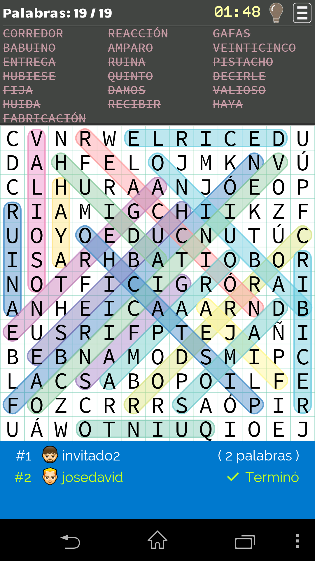 اسکرین شات 6 بازی Word Search Online