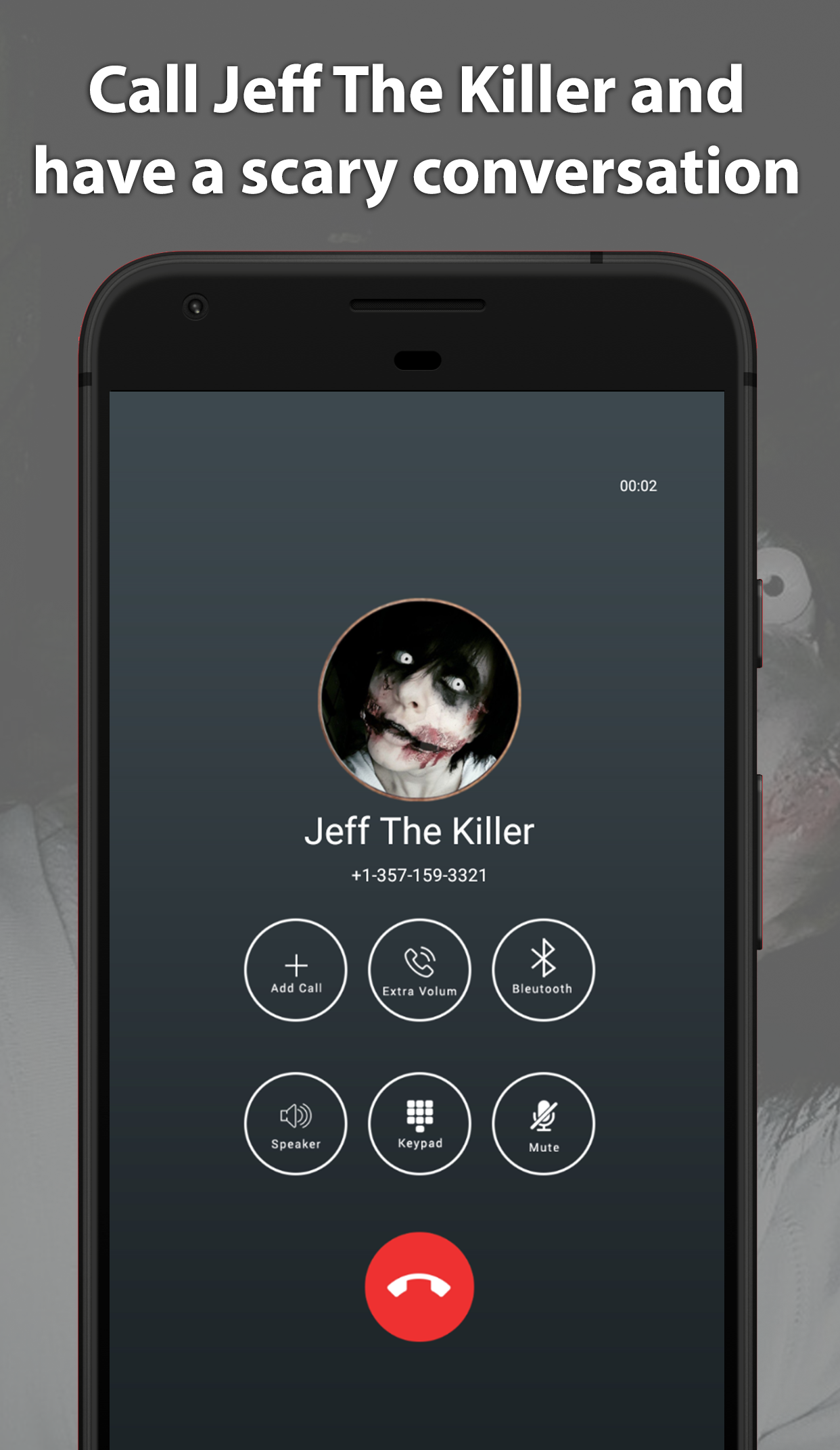اسکرین شات 3 برنامه Jeff The Killer Video Call