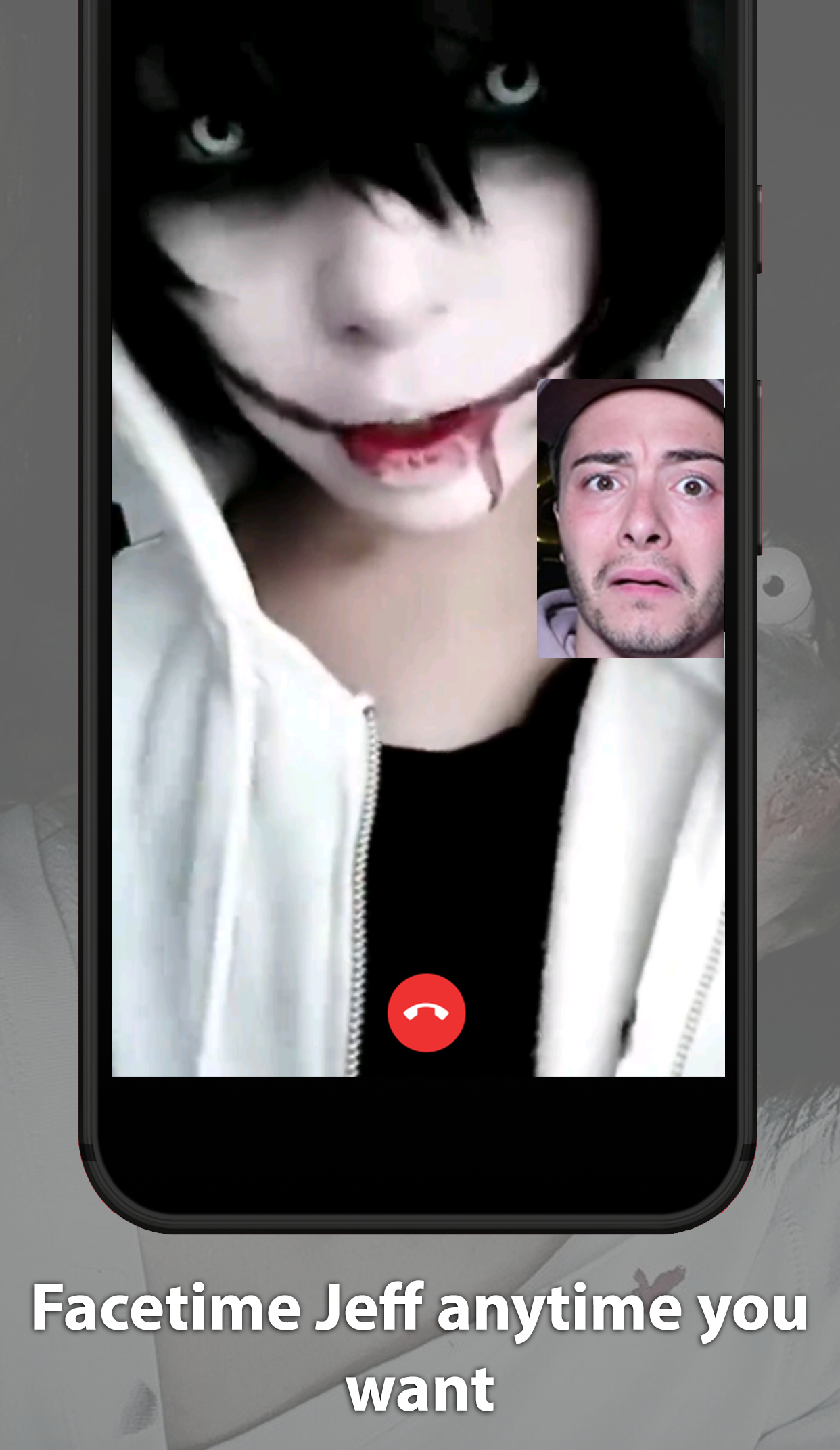 اسکرین شات 4 برنامه Jeff The Killer Video Call
