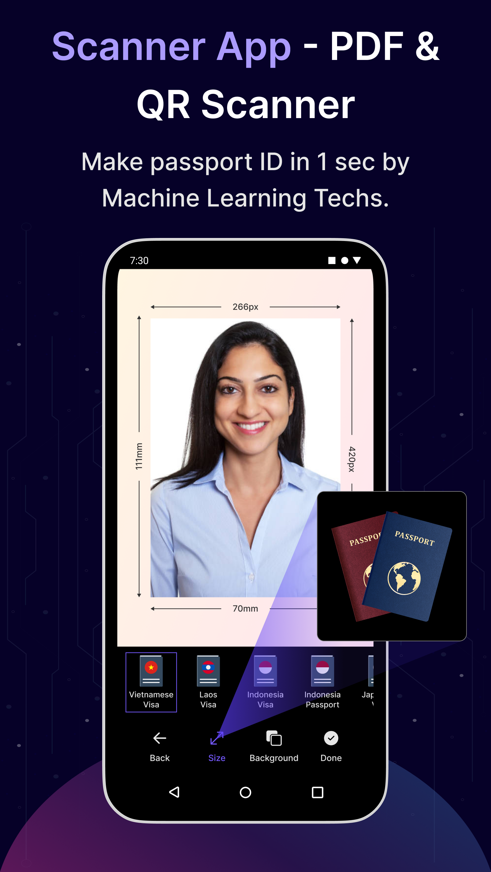 اسکرین شات 5 برنامه Scanner App - PDF & QR Scanner