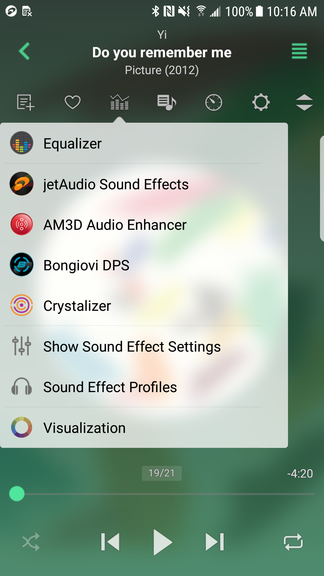 اسکرین شات 1 برنامه jetAudio Hi-Res Music Player