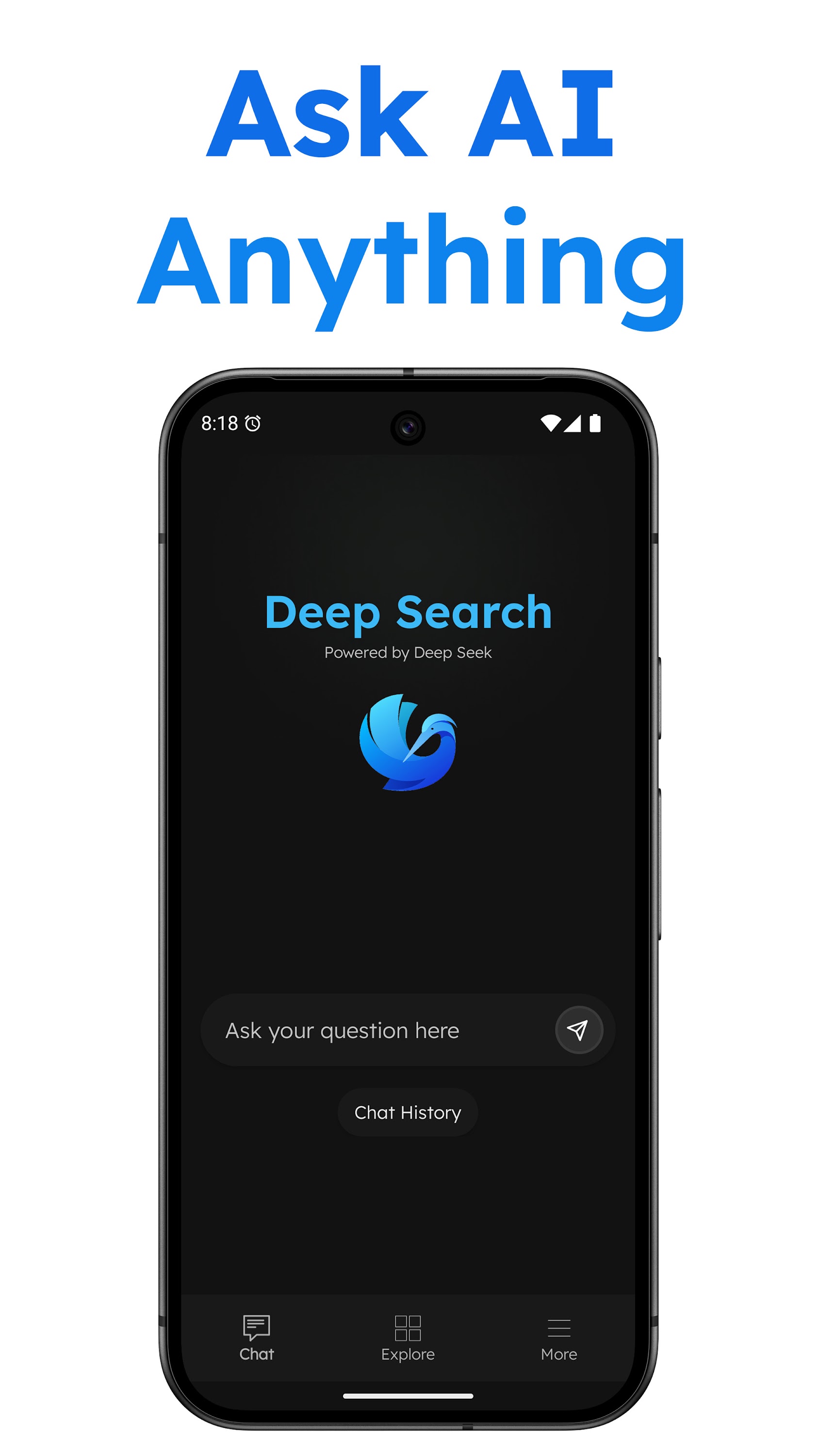 اسکرین شات 2 برنامه Deep Search - AI Chatbot