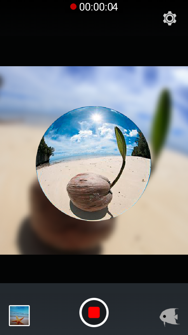 اسکرین شات 1 برنامه FishEyeVideo