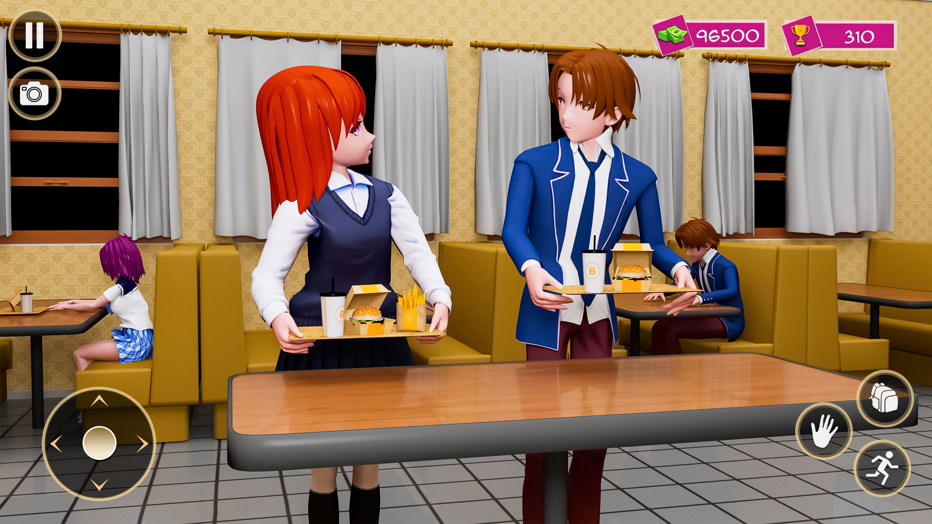 اسکرین شات 2 بازی High School Sim School Life