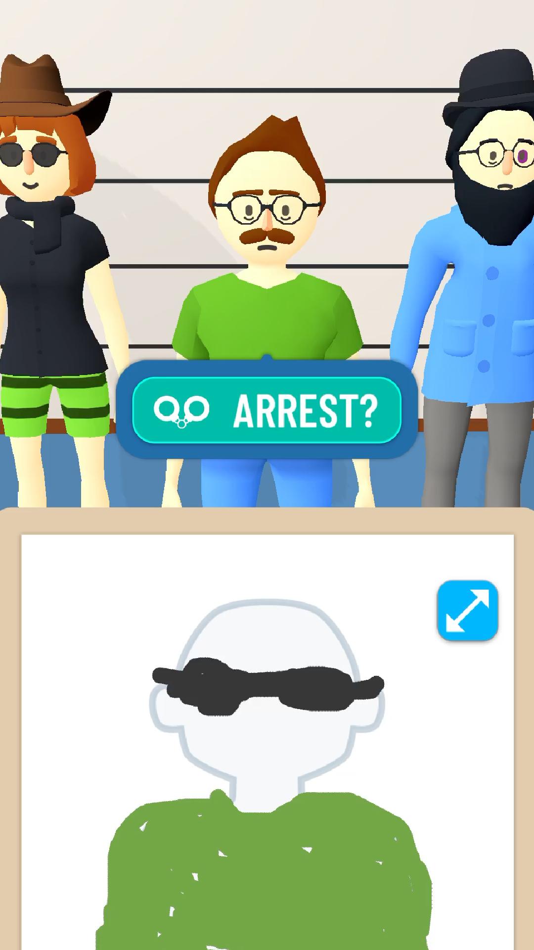 اسکرین شات 4 بازی Line Up: Draw the Criminal