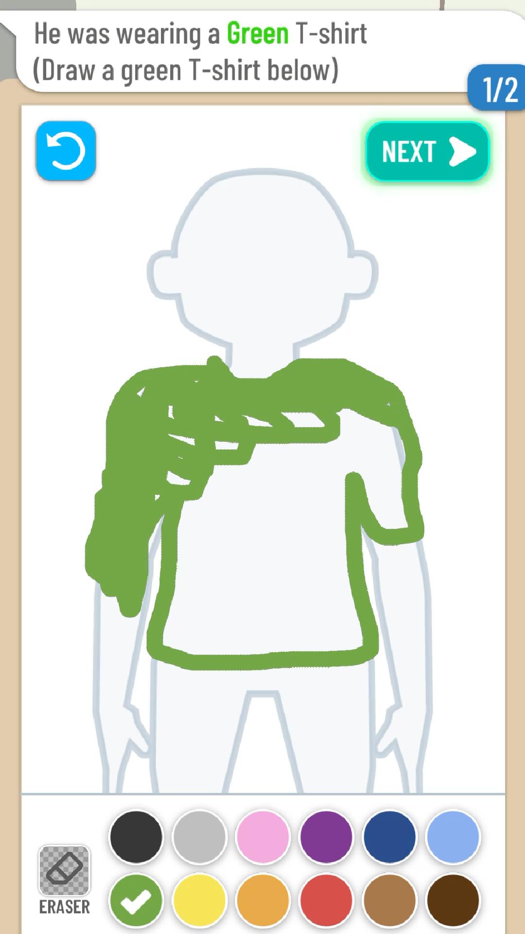 اسکرین شات 1 بازی Line Up: Draw the Criminal