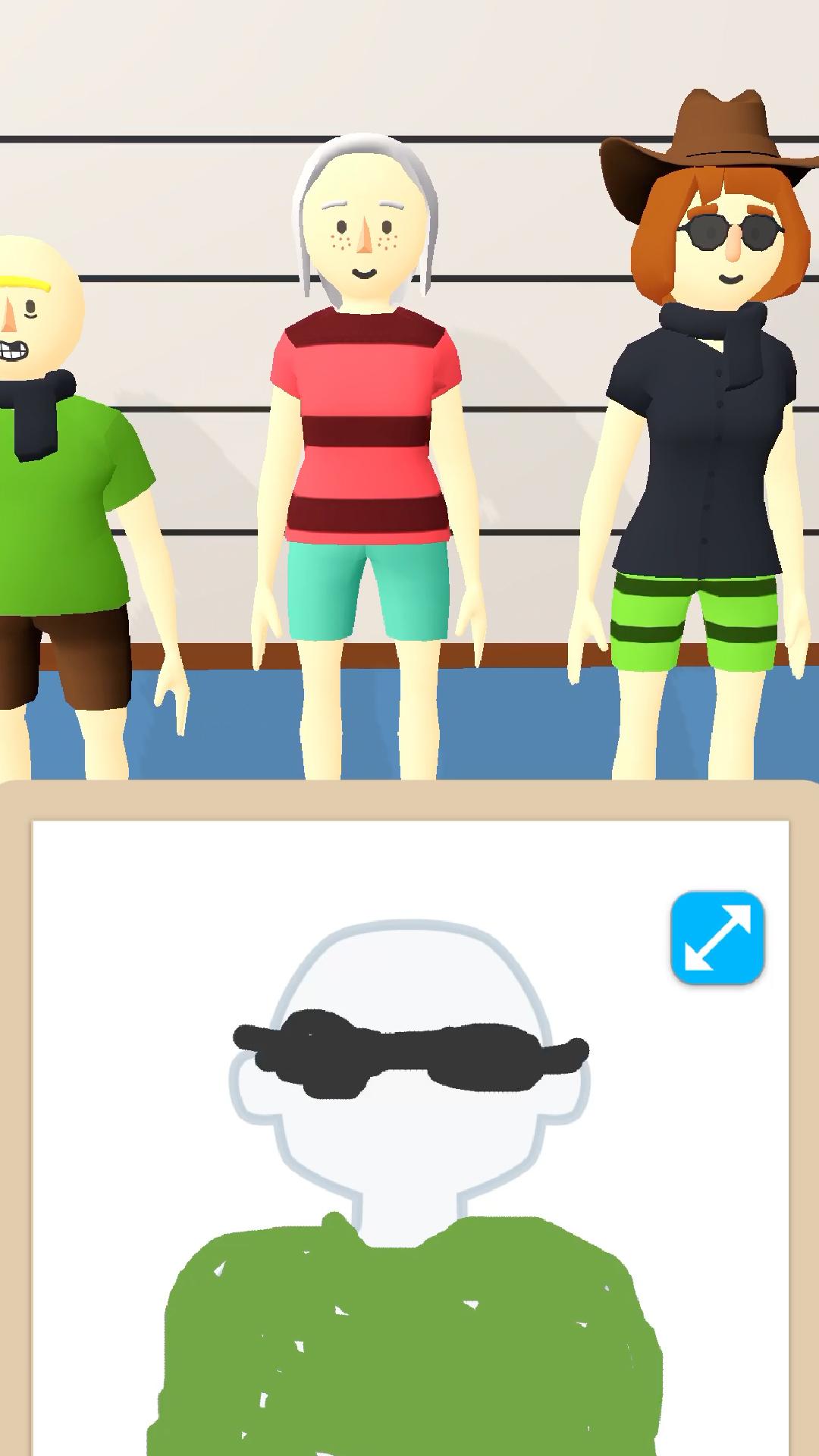 اسکرین شات 3 بازی Line Up: Draw the Criminal