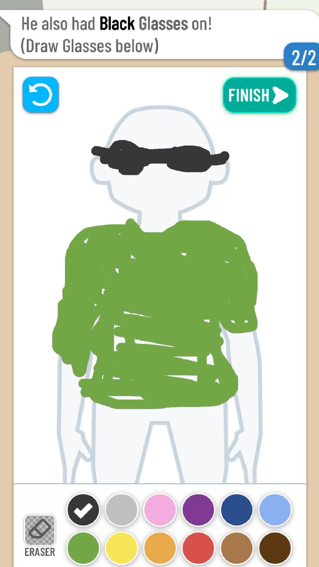 اسکرین شات 2 بازی Line Up: Draw the Criminal