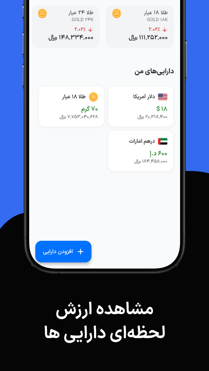 اسکرین شات 3 برنامه جیبیفای | مدیریت هوشمند مالی شخصی