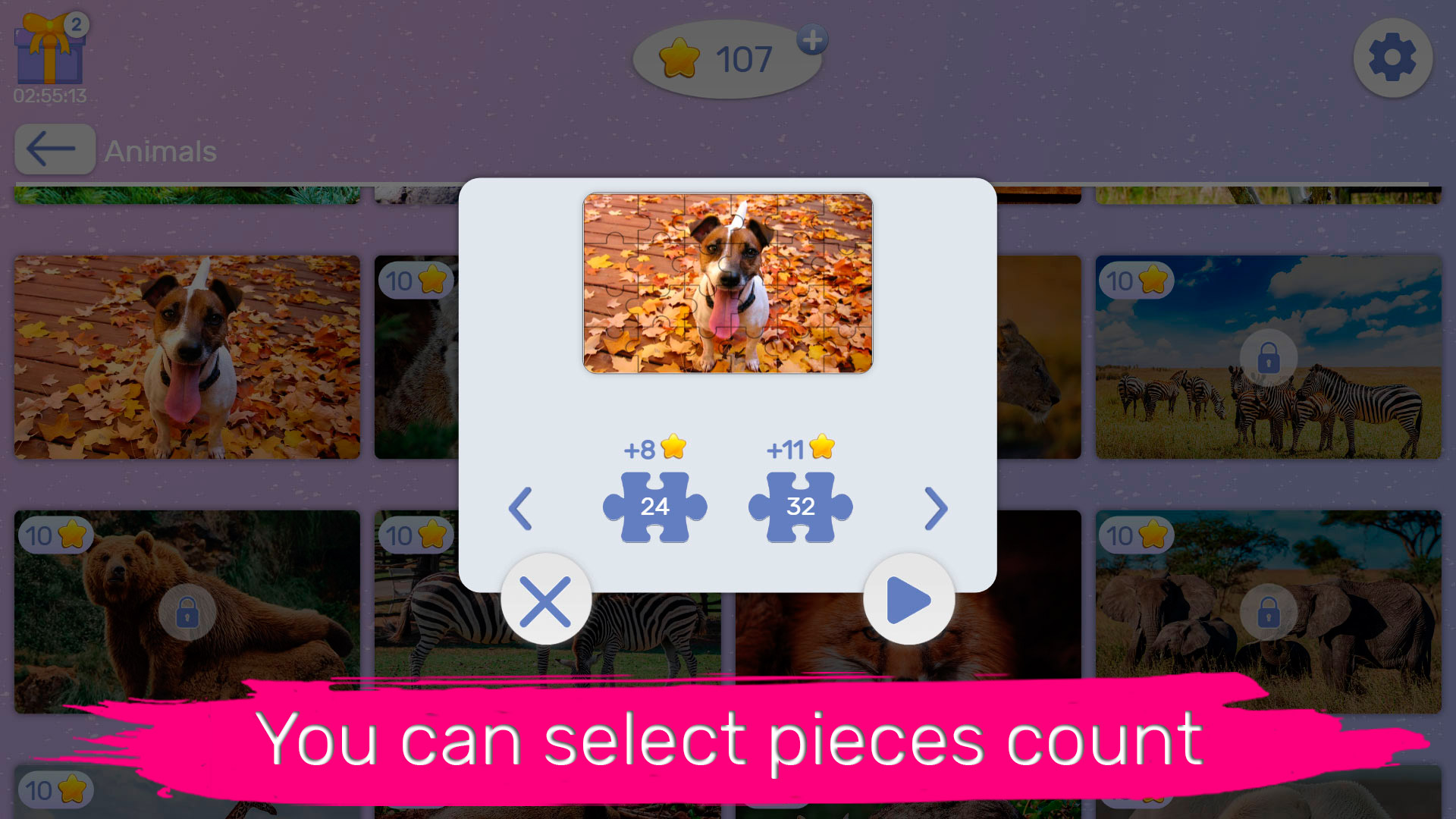 اسکرین شات 4 بازی Jigsaw puzzles for adults