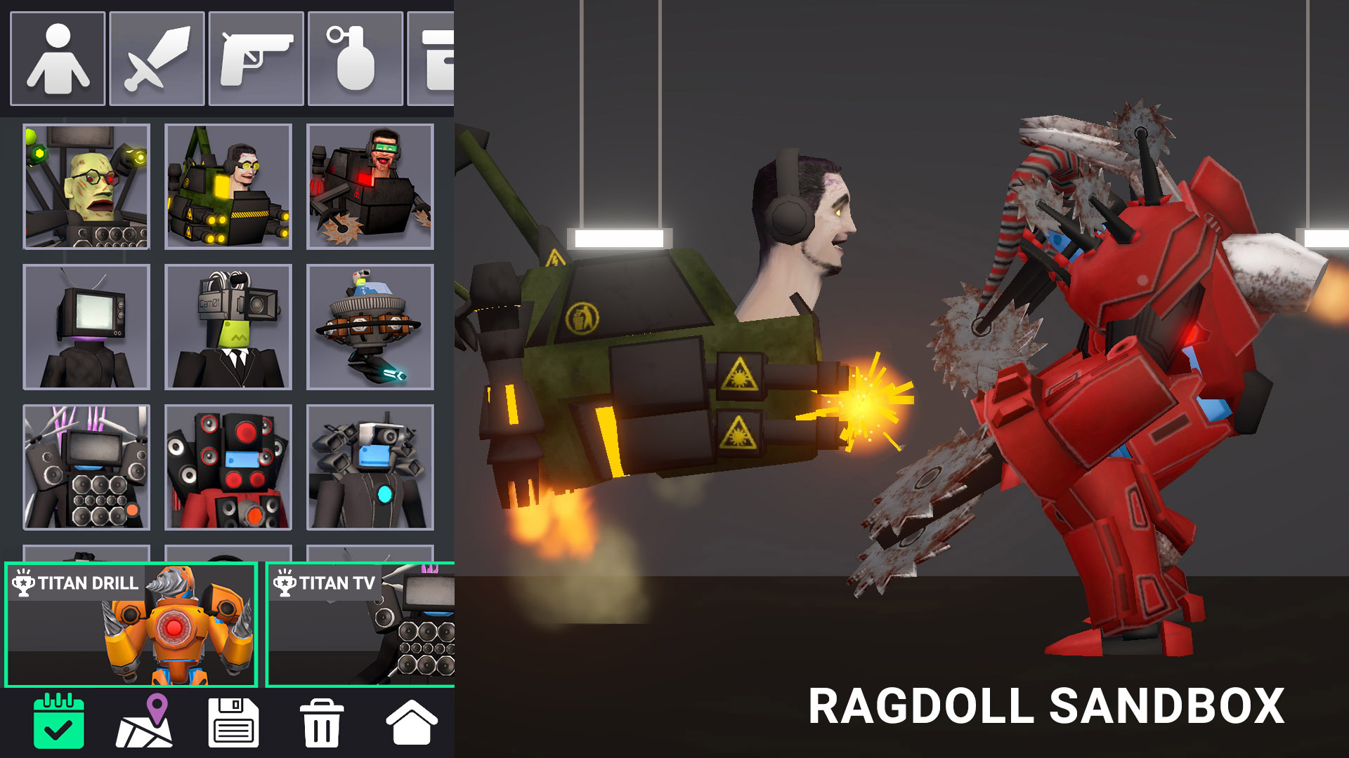 اسکرین شات 1 بازی Last Play: Ragdoll Sandbox