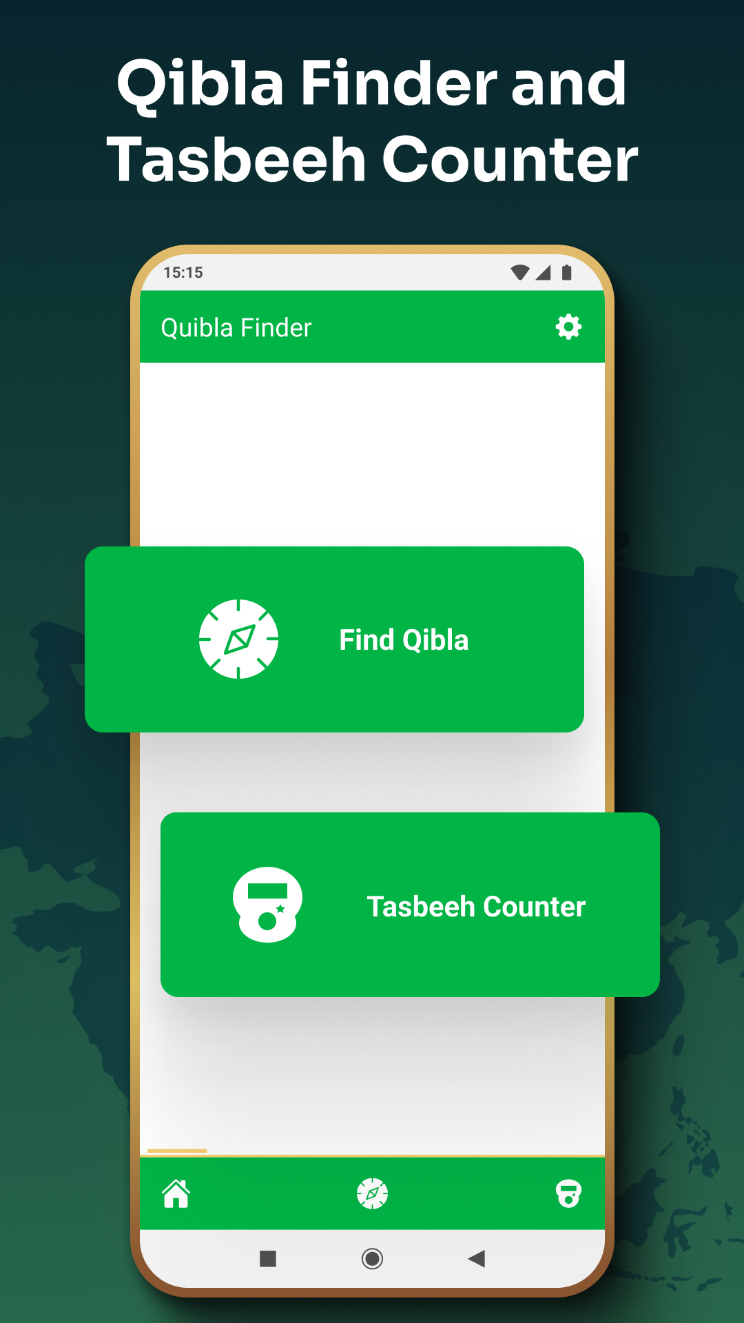 اسکرین شات 4 برنامه Qibla Finder - Qibla Direction