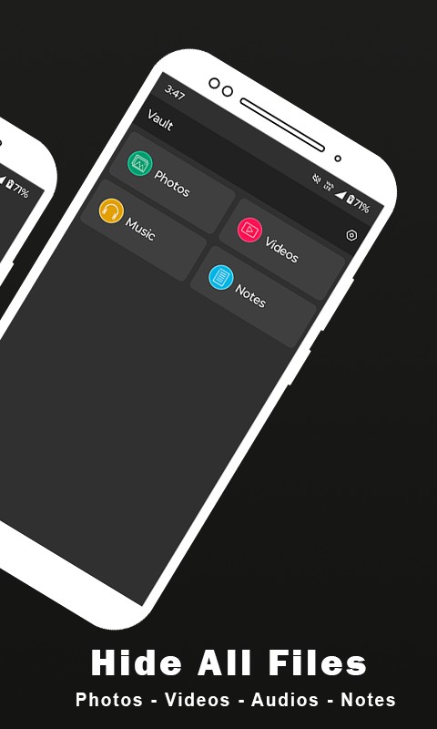 اسکرین شات 4 برنامه Compass - Photo & Video Locker