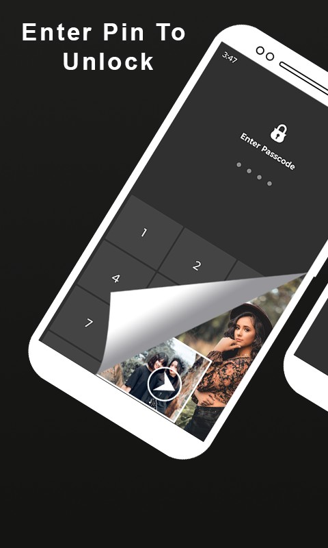 اسکرین شات 3 برنامه Compass - Photo & Video Locker