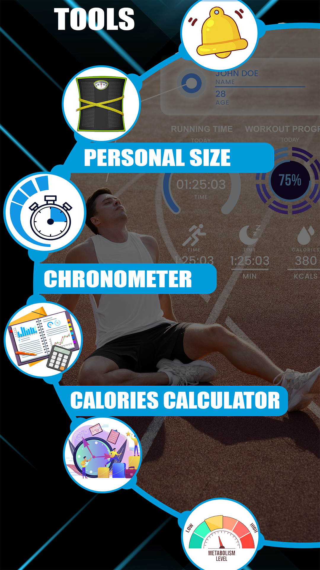 اسکرین شات 8 برنامه Gym Fitness Workout Planner