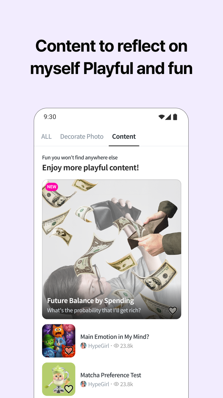 اسکرین شات 5 برنامه Candy Camera AI – Find myself