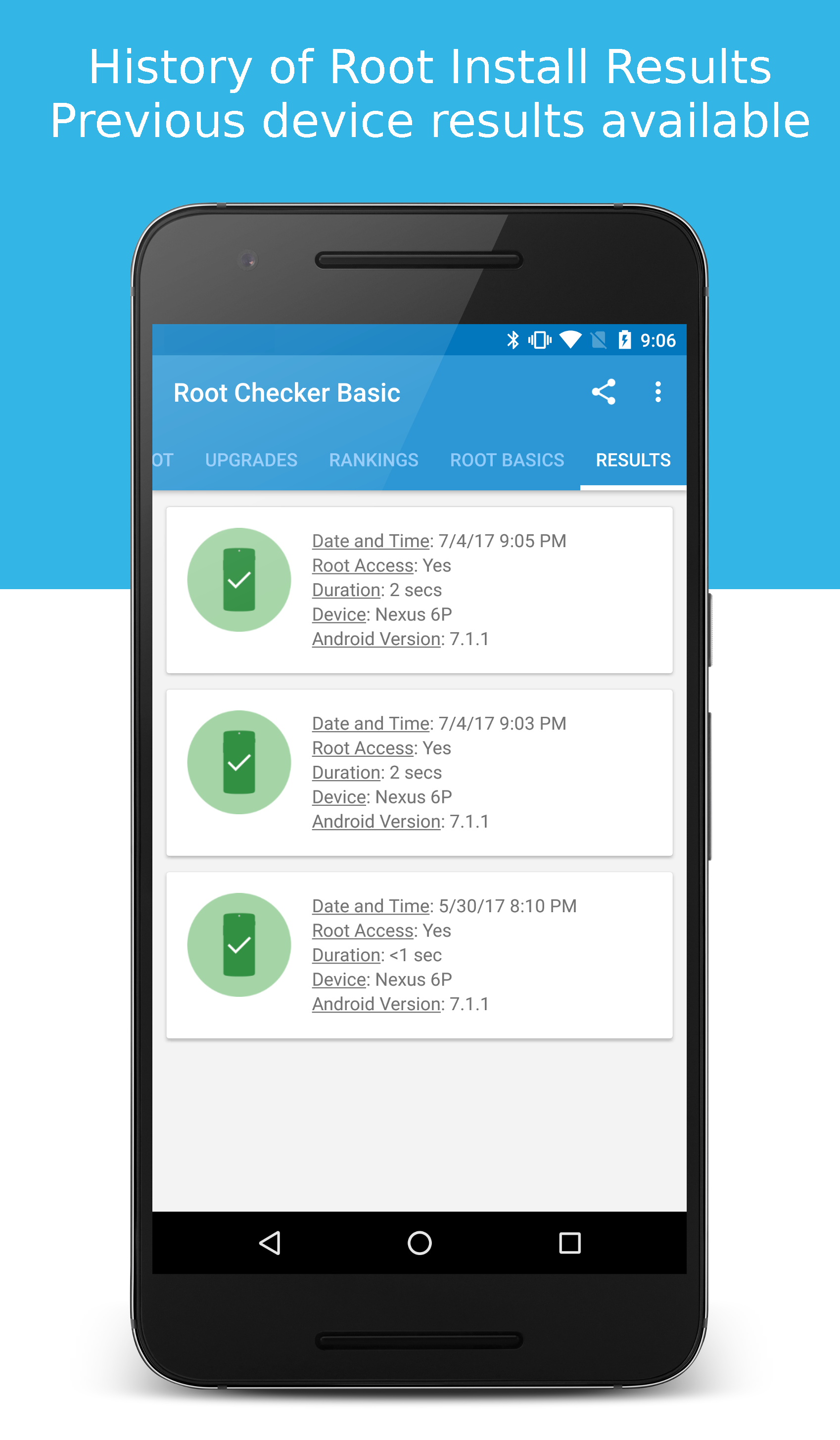 اسکرین شات 7 برنامه Root Checker