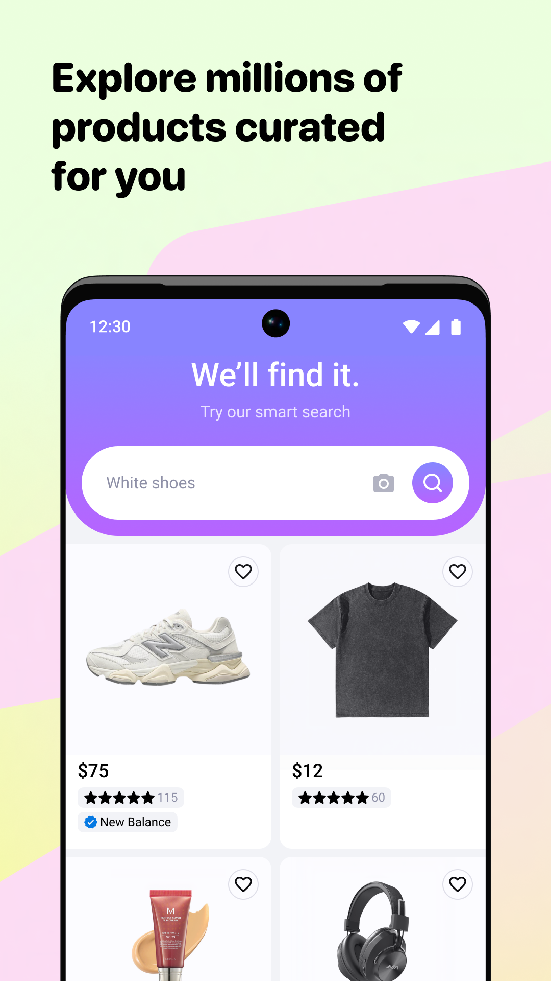 اسکرین شات 1 برنامه Joom. Shopping for every day
