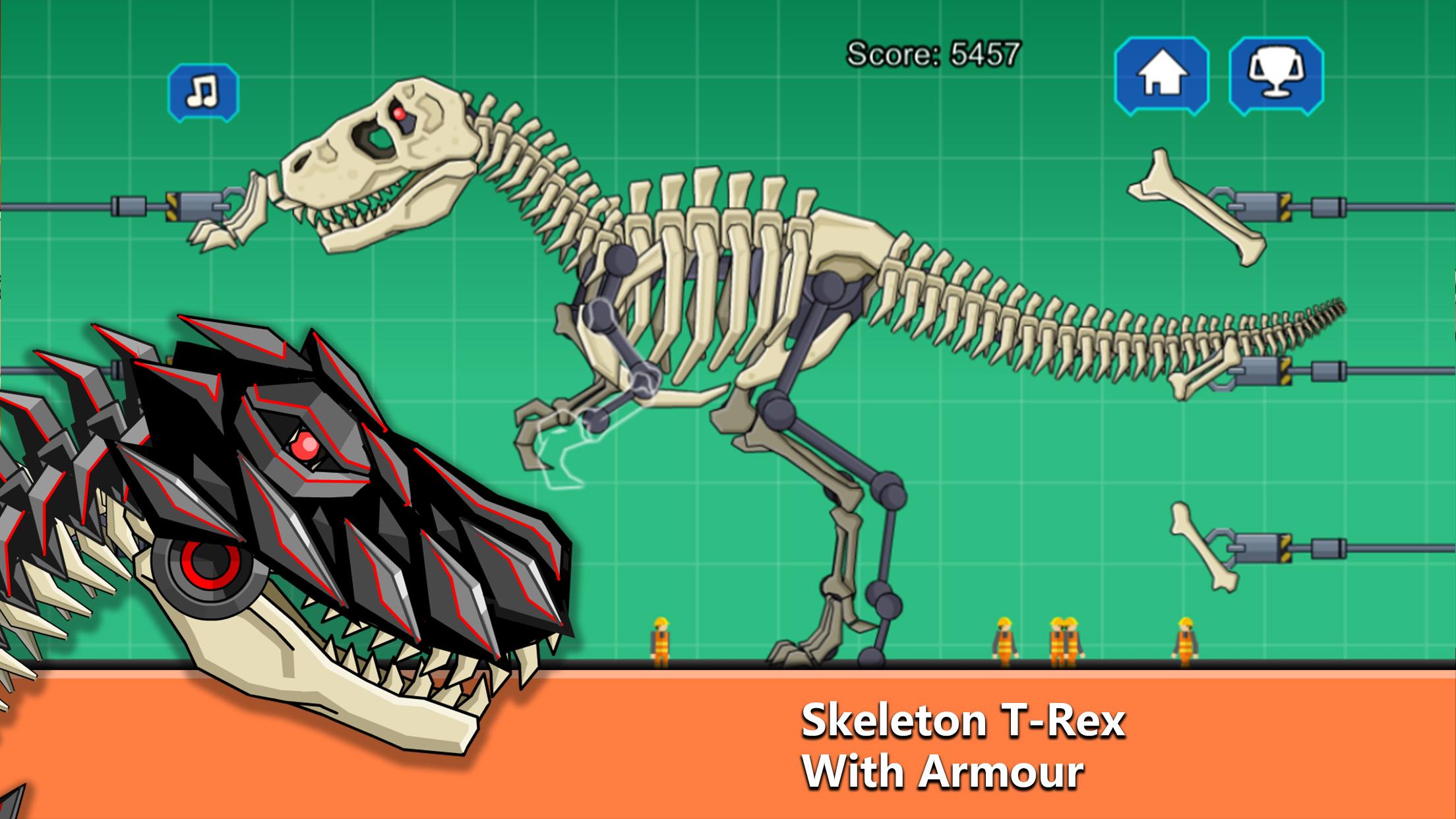 اسکرین شات 1 بازی T-Rex Dinosaur Fossils Robot