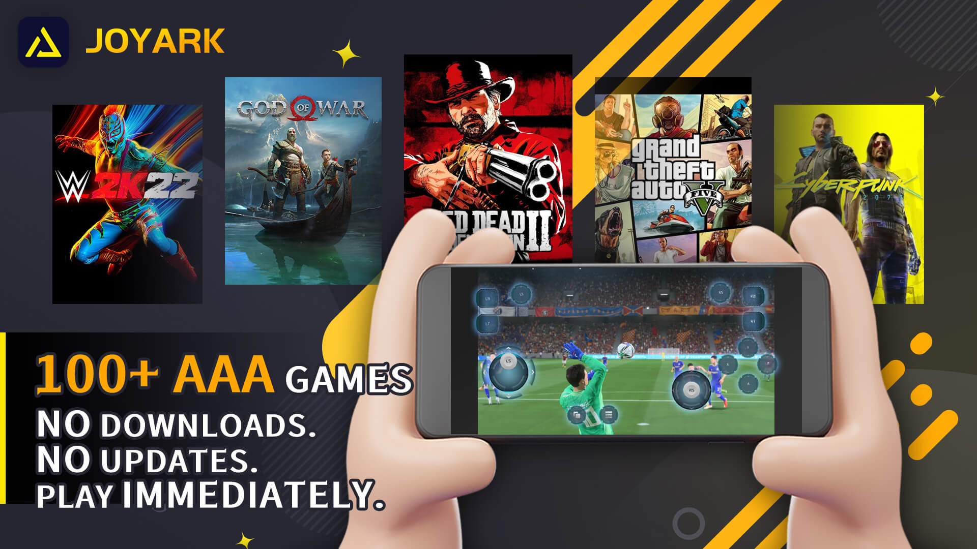 اسکرین شات 1 برنامه JoyArk Cloud Gaming