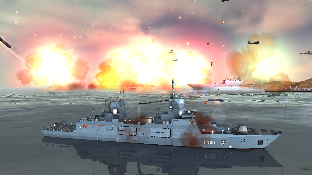 اسکرین شات 7 بازی WARSHIP BATTLE:3D World War II