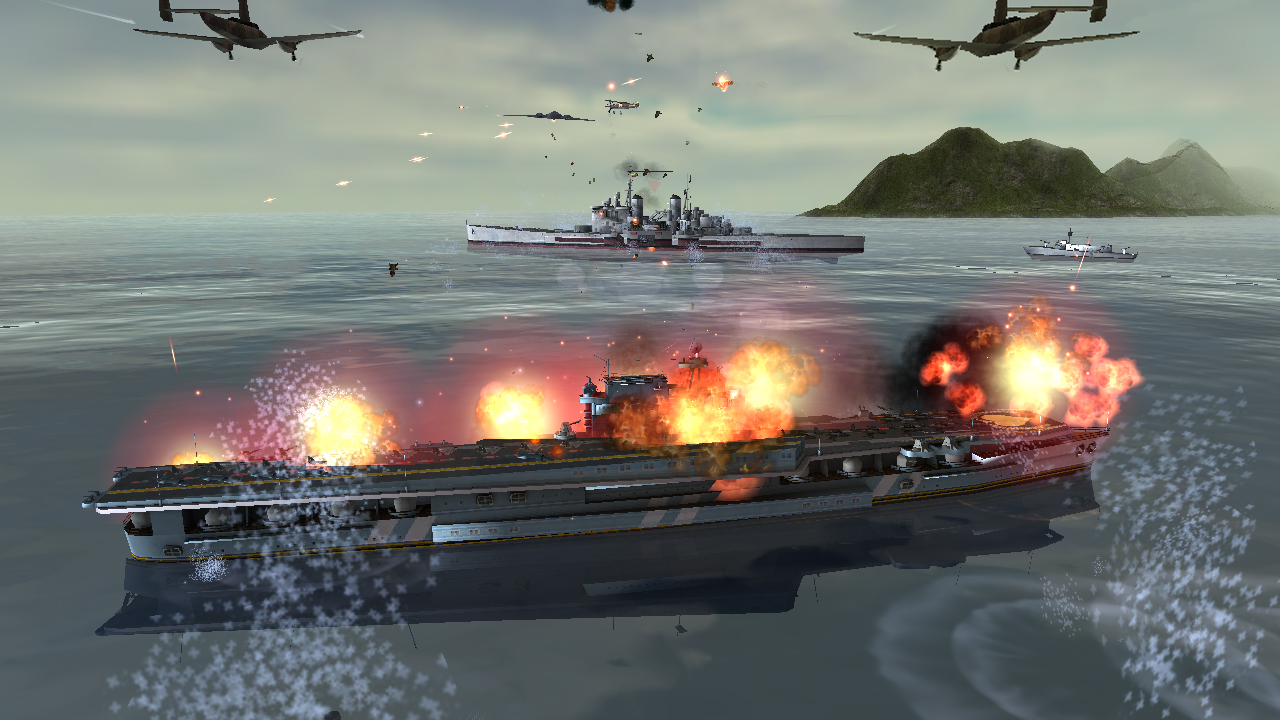 اسکرین شات 8 بازی WARSHIP BATTLE:3D World War II