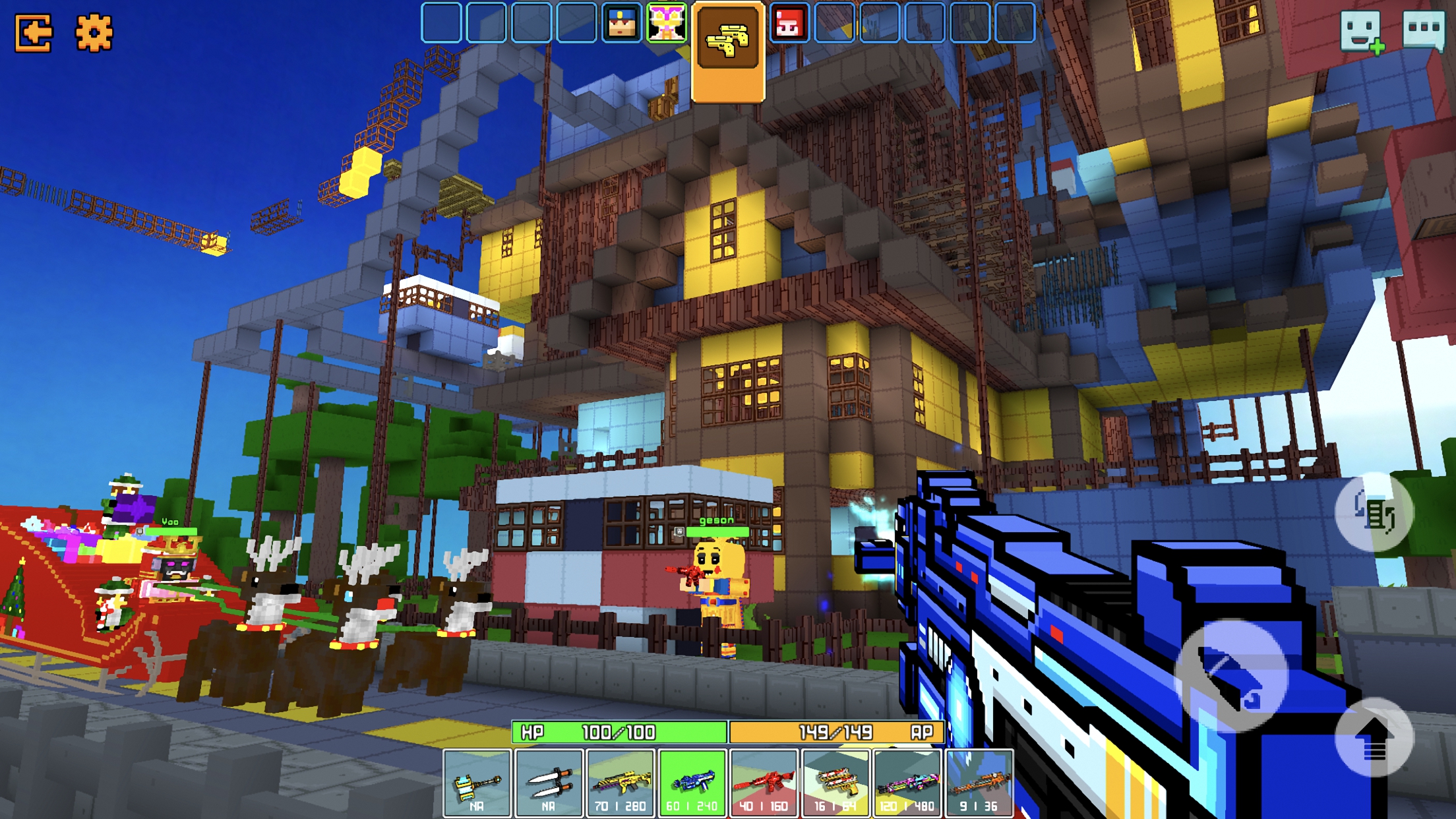 اسکرین شات 3 بازی Cops N Robbers:Pixel Craft Gun