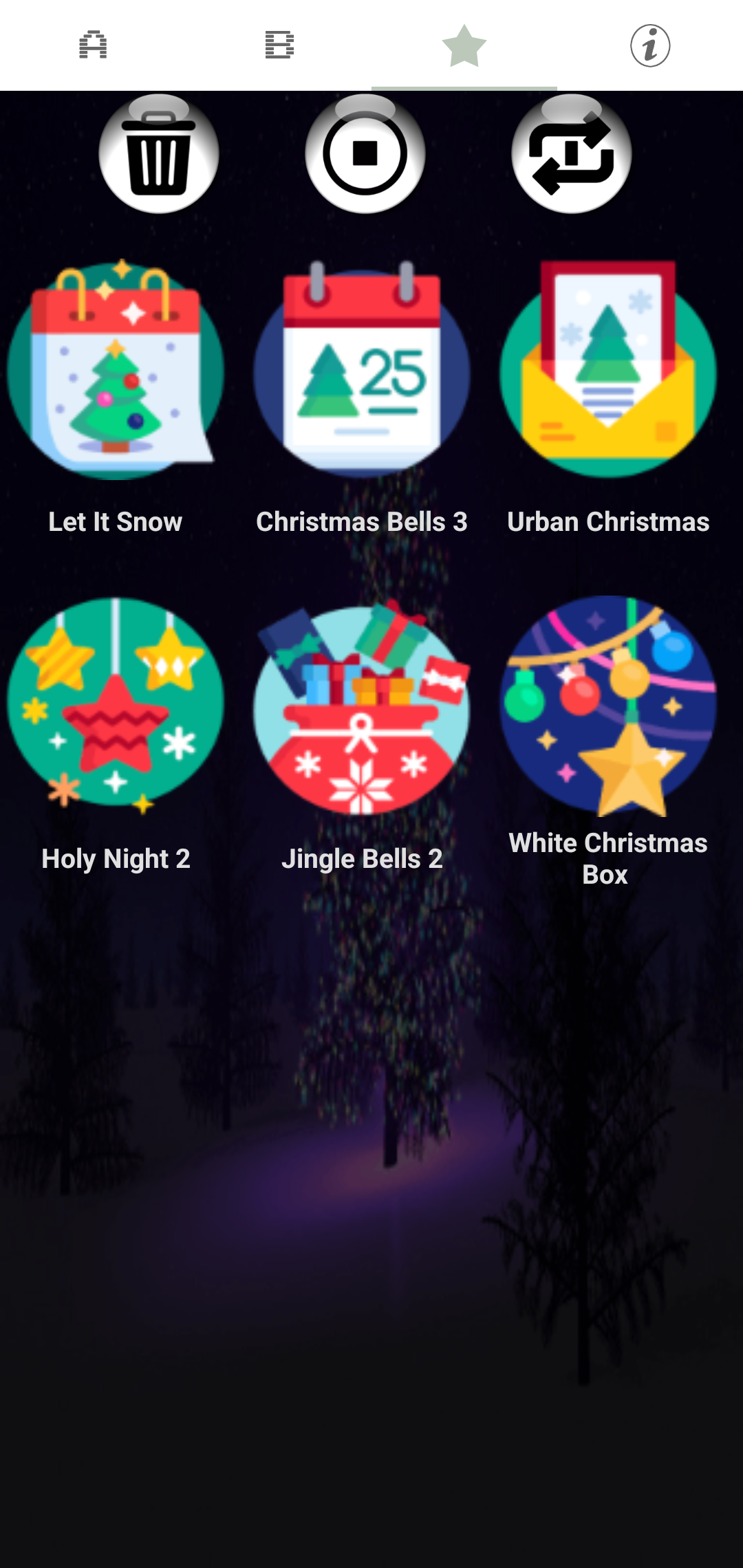 اسکرین شات 8 برنامه Christmas Notifications