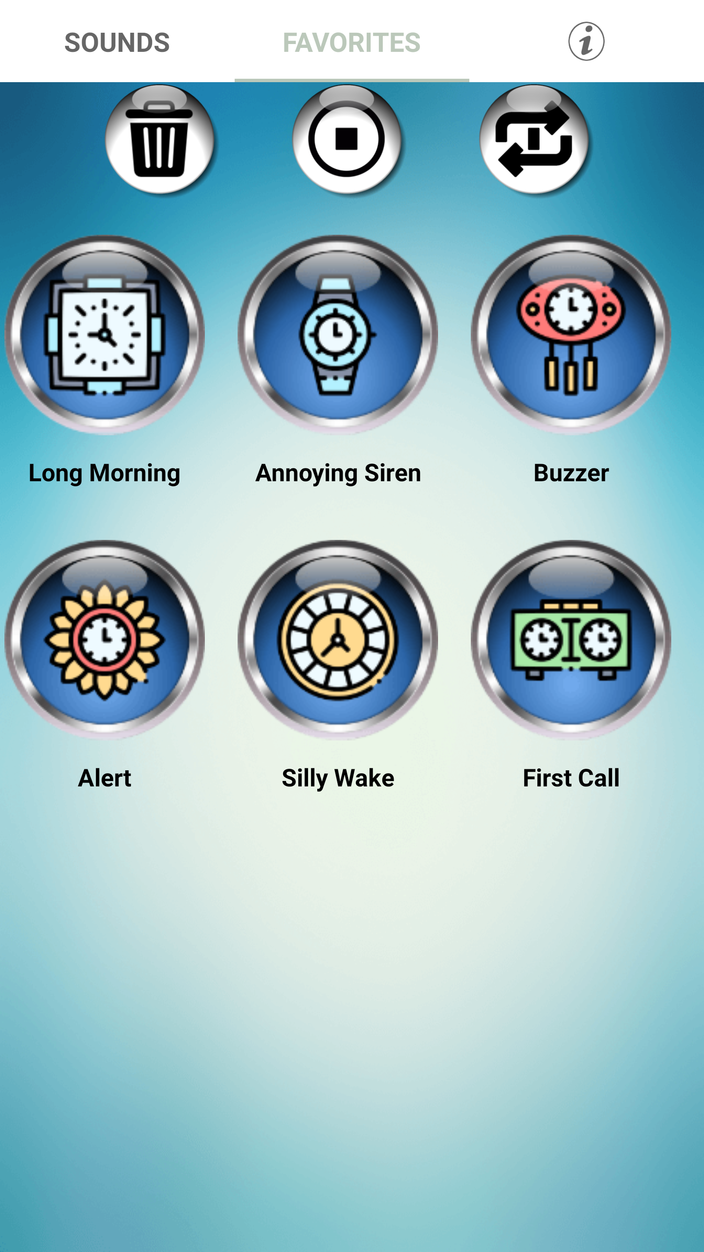 اسکرین شات 8 برنامه LOUD Alarm Ringtones