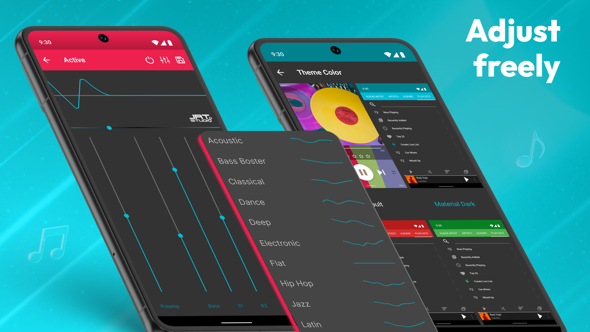 اسکرین شات 8 برنامه Rocket Music Player