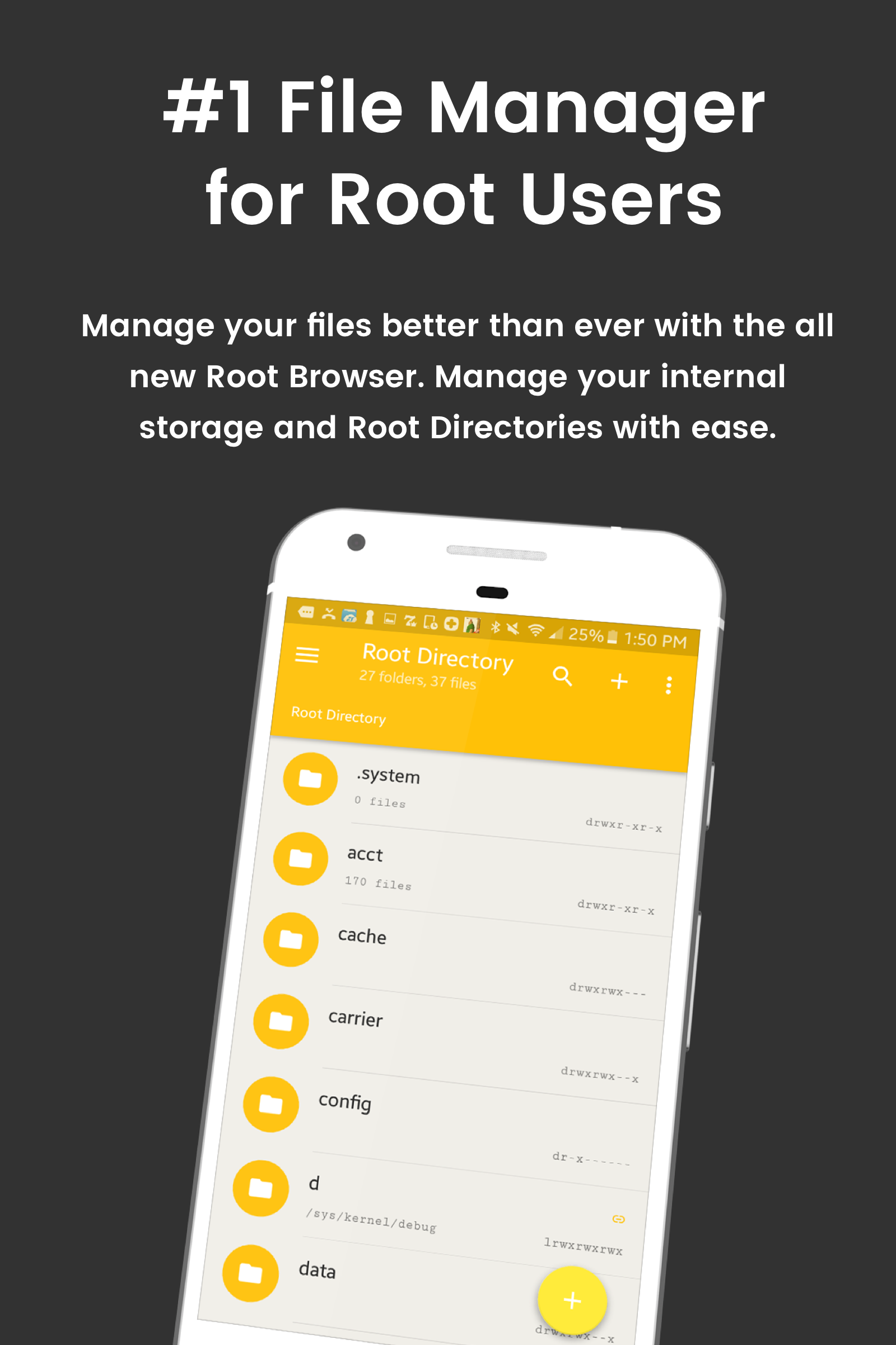 اسکرین شات 1 برنامه Root Browser